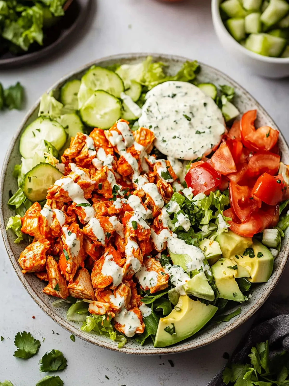 Buffalo Chicken Salad: A Zesty Twist on Comfort Food 4 Buffalo Chicken Salad