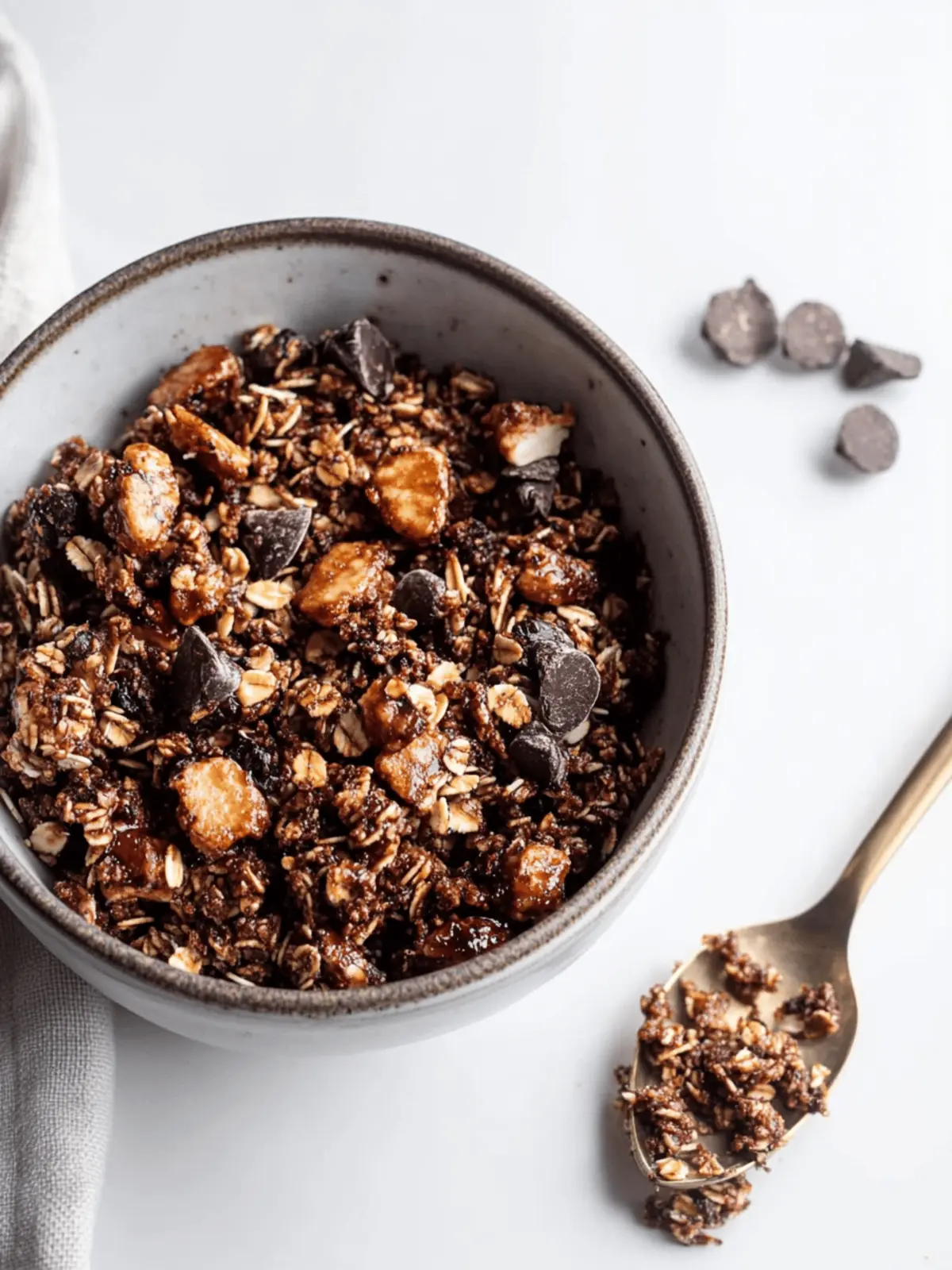 Mocha Chip Granola: Crunchy, Guilt-Free Indulgence 2 Mocha Chip Granola