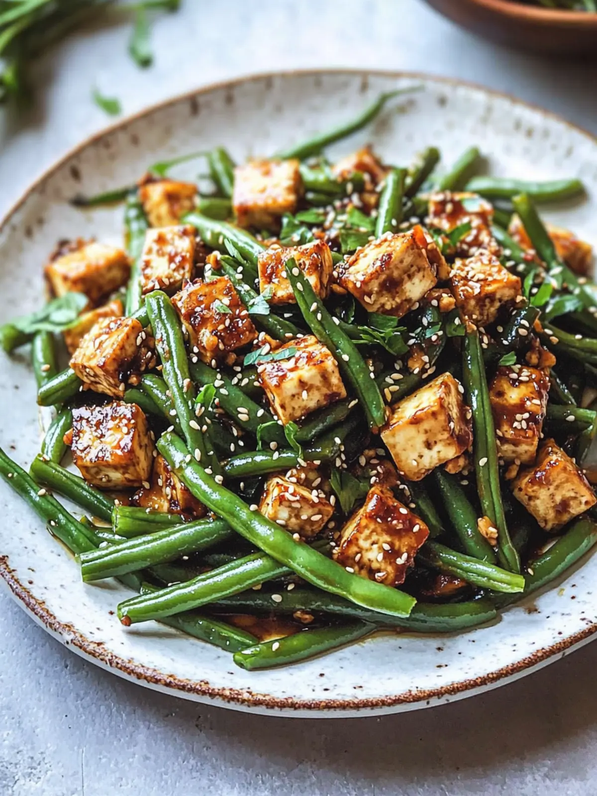 Garlicky Green Beans and Tofu for a Flavorful Feast 2 Garlicky Green Beans and Tofu