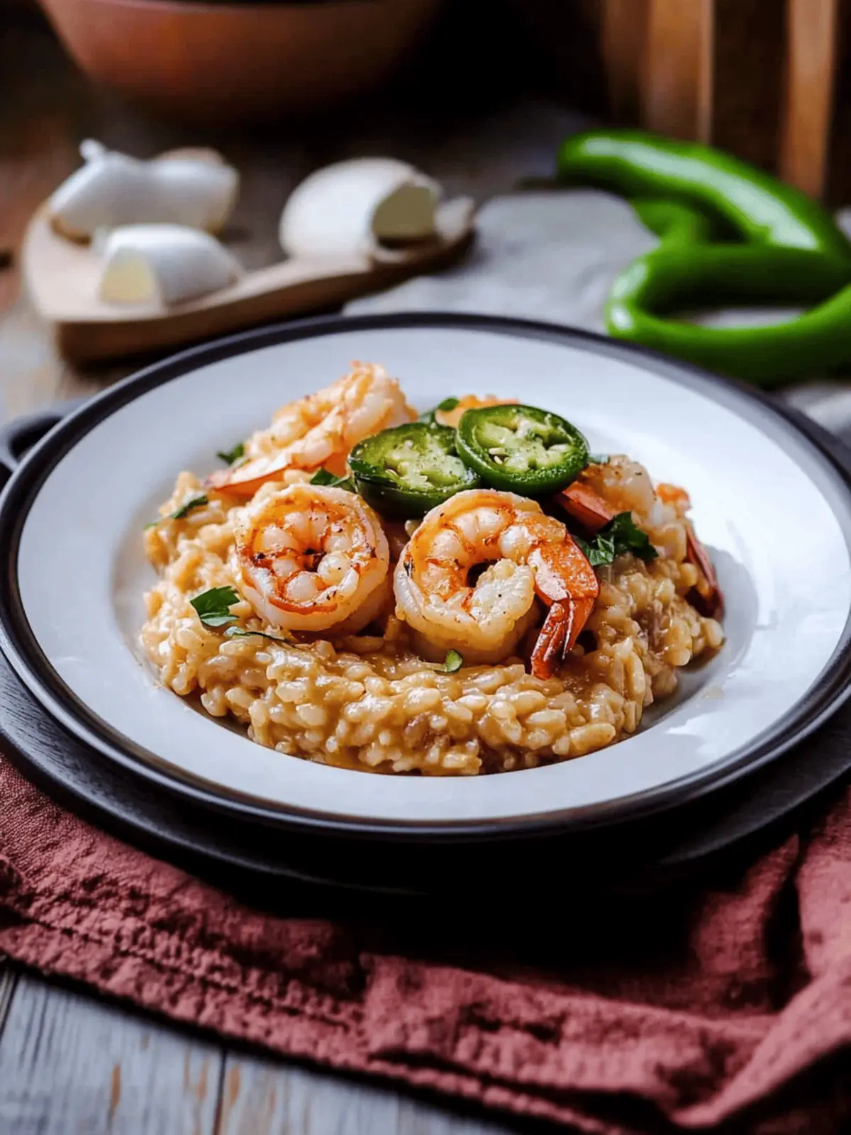 Spicy Southwestern Shrimp and Jalapeño Risotto Bliss 2 Southwestern Shrimp and Jalapeño Risotto