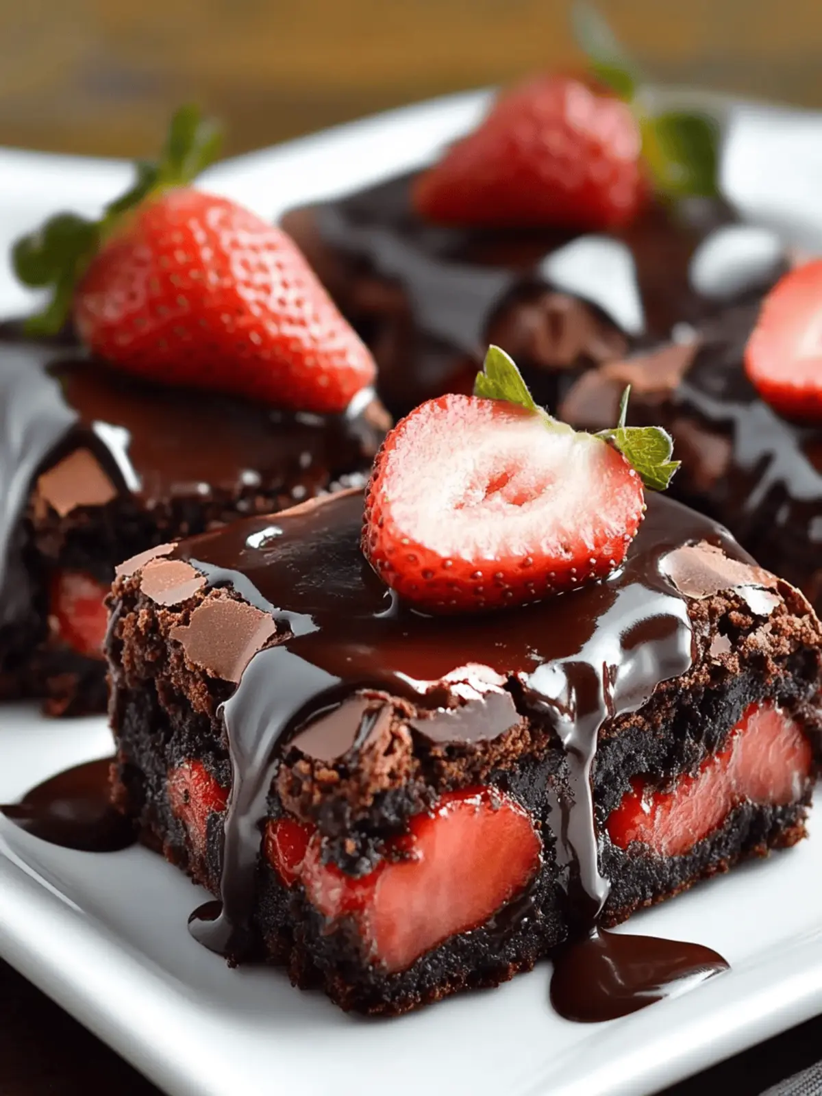 Irresistible Chocolate Covered Strawberry Brownies to Indulge 2 Chocolate Covered Strawberry Brownies