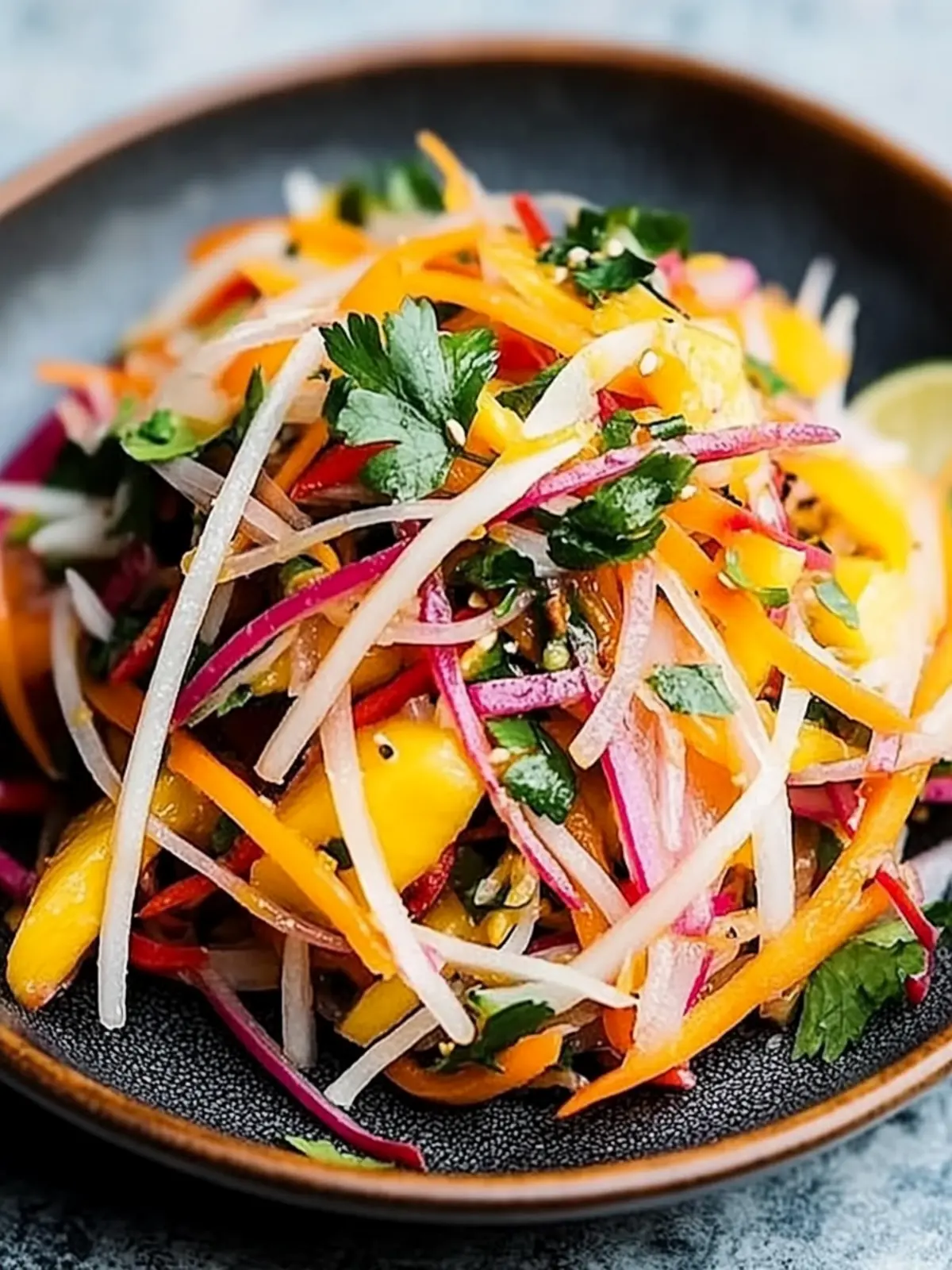 Zesty Thai Mango Salad That Brightens Your Day! 2 Thai Mango Salad