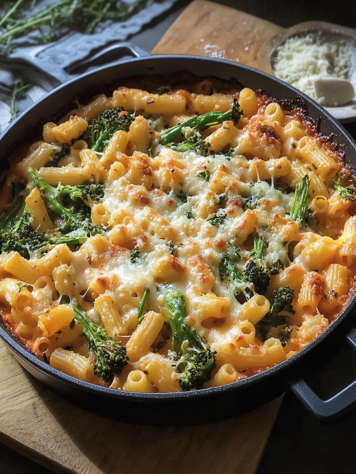 Delicious Pasta Bake with Broccolini and White Beans Joy 4 Pasta Bake with Broccolini and White Beans