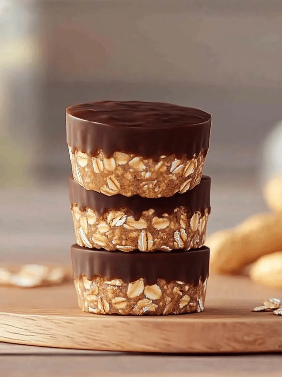 Delicious 4-Ingredient No-Bake Peanut Butter Oat Cups You ll Love 2 4-Ingredient No-Bake Peanut Butter Oat Cups