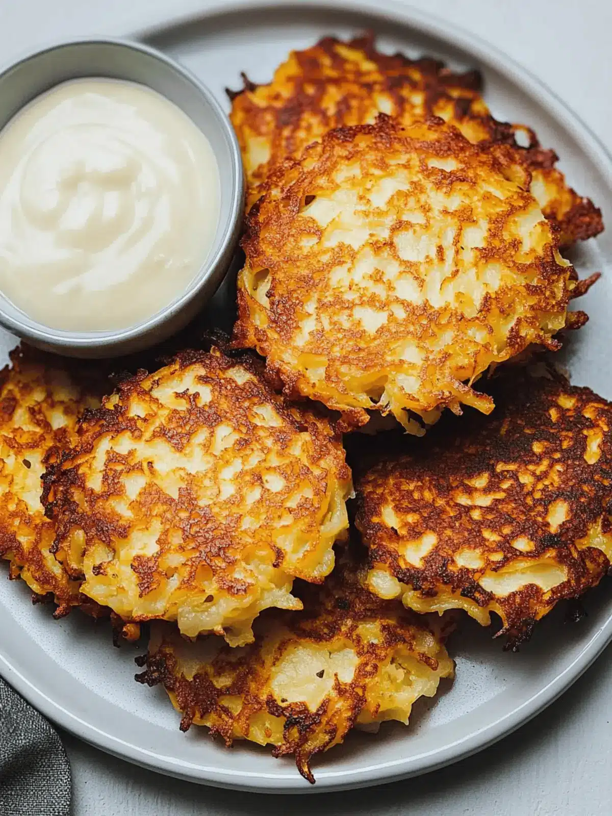 Crispy Kartoffelpuffer: The Perfect Comfort Food Delight 3 Kartoffelpuffer (German Potato Pancakes)