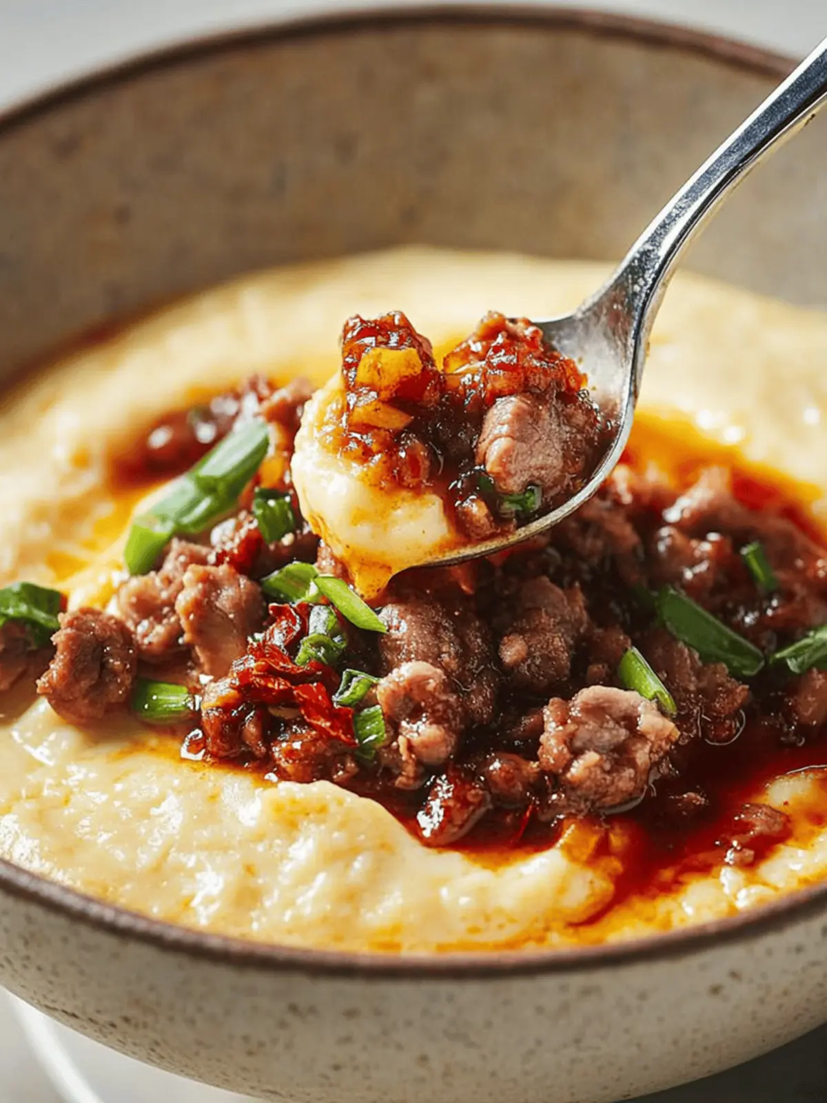 Heavenly Steamed Egg Custard & Spicy Pork Delight 2 Steamed Egg Custard & Spicy Pork