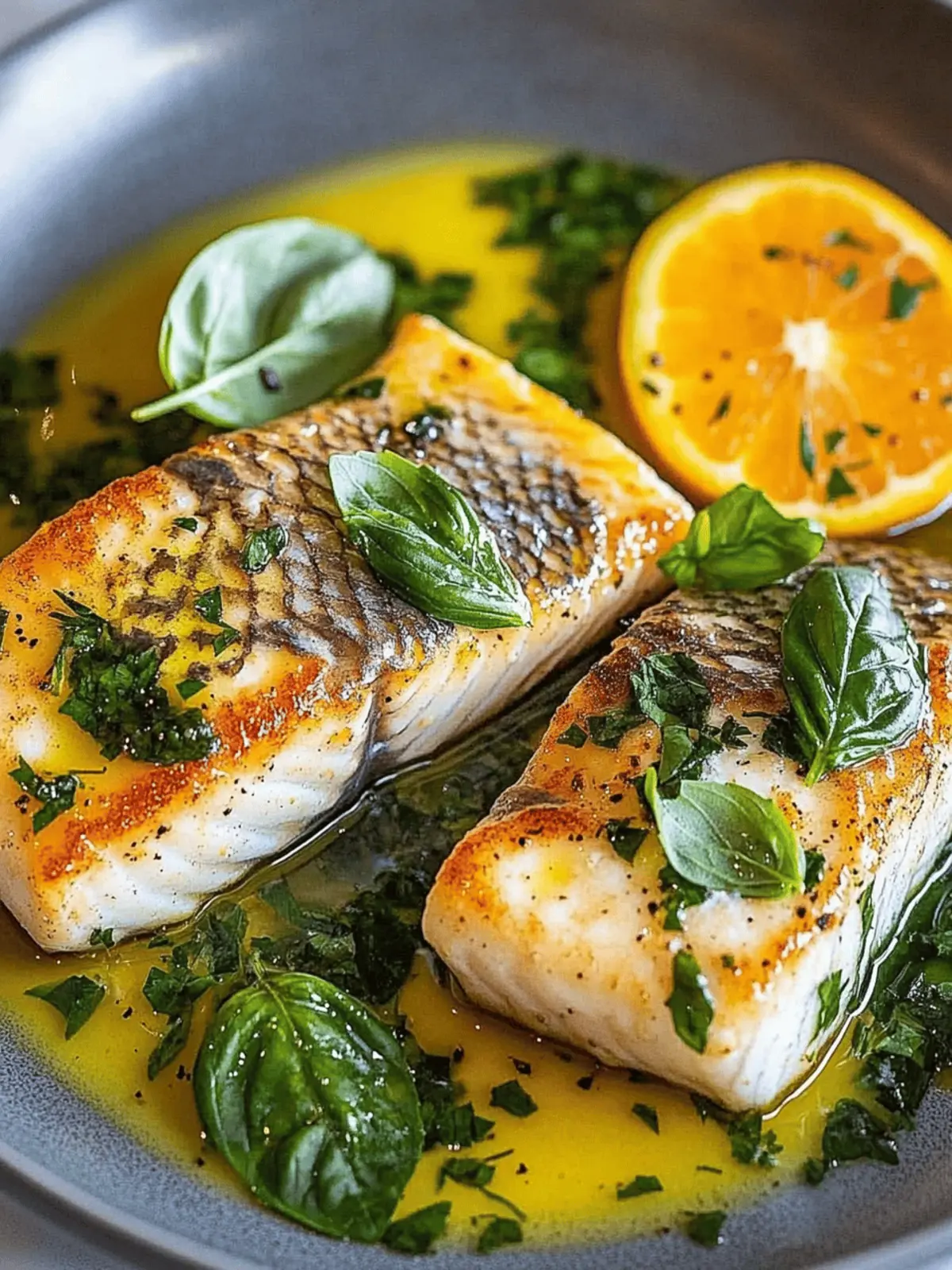 Crispy Barramundi with Citrus Basil Drizzle for a Zesty Feast 2 Crispy Barramundi with Citrus Basil Drizzle for a Zesty Feast