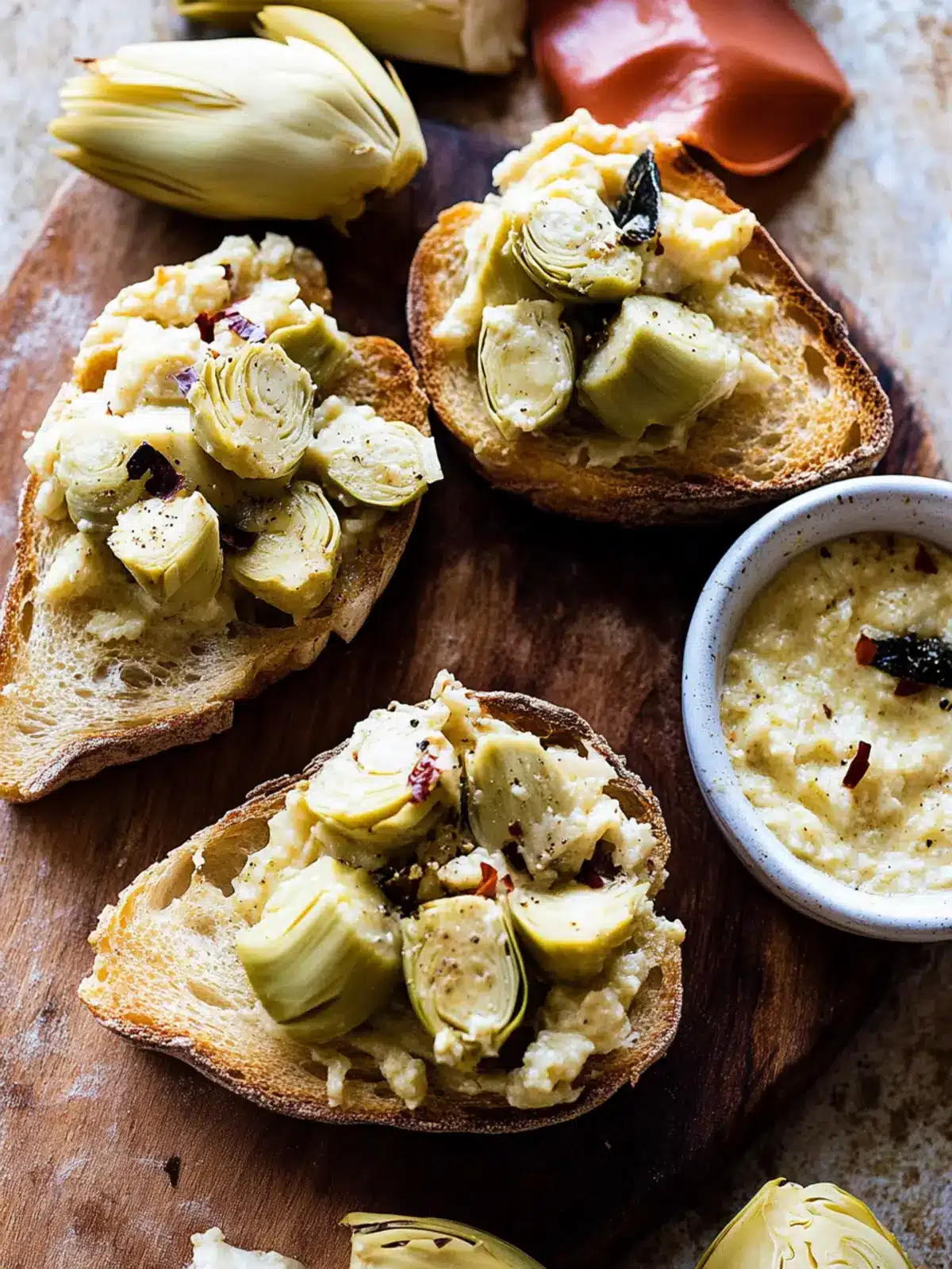 Delicious Artichoke Bruschetta for Effortless Entertaining 4 Artichoke Bruschetta