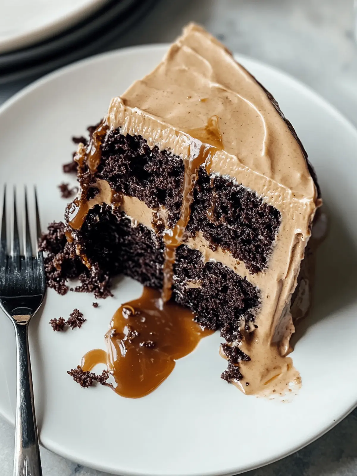 Decadent Salted Caramel Chocolate Espresso Cake Awaits You 2 Salted Caramel Chocolate Espresso Cake