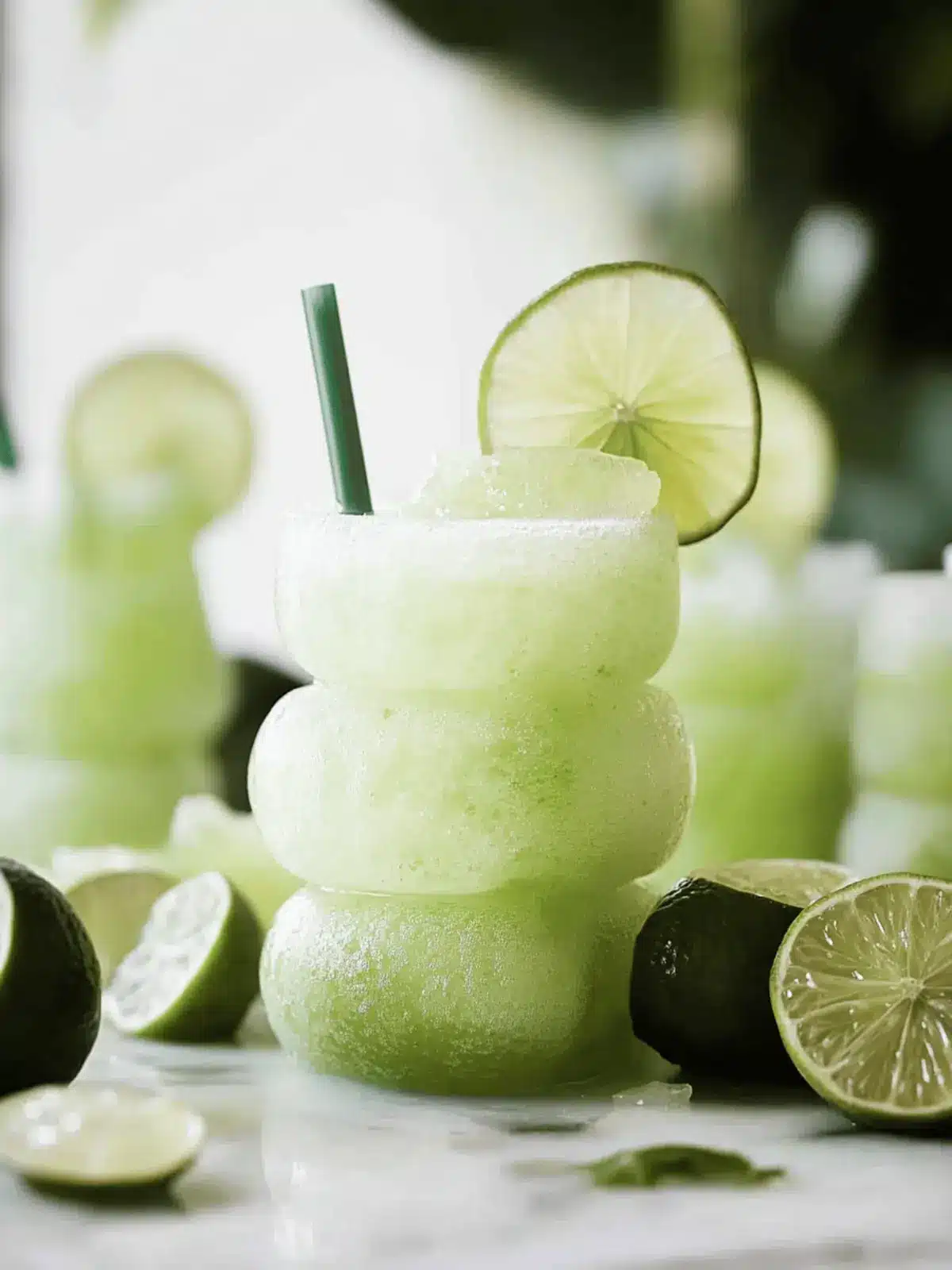 Crazy Limeade Slush: Refreshing Twist with Ginger & Mint 4 Crazy Limeade Slush