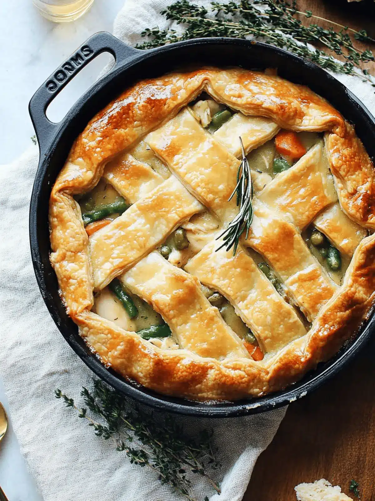 Elevate Dinner with French-Inspired Chicken Pot Pie Magic 4 French-Inspired Chicken Pot Pie