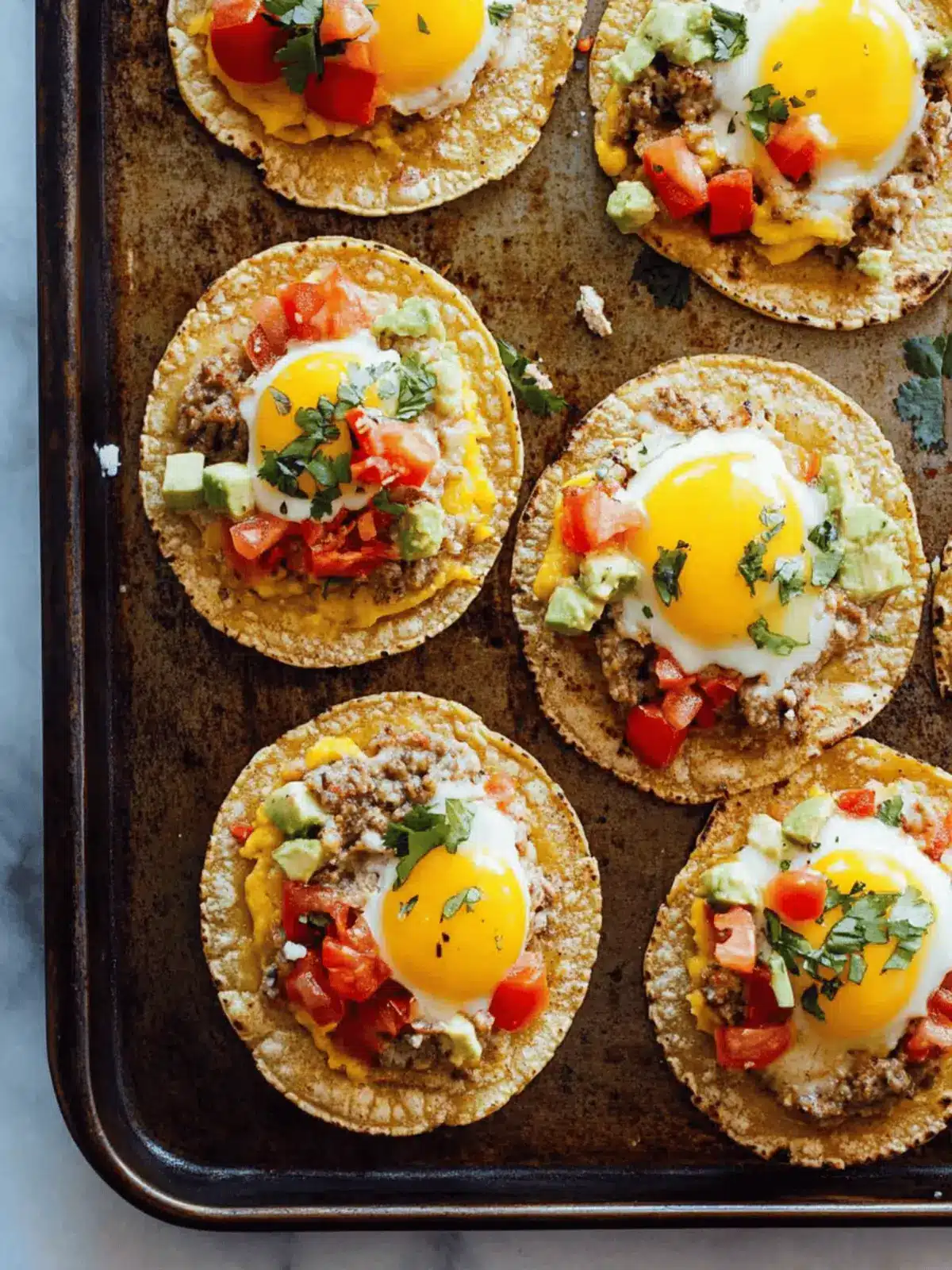 Breakfast Tostadas Made Simple: Quick, Healthy, and Delicious 3 Breakfast Tostadas