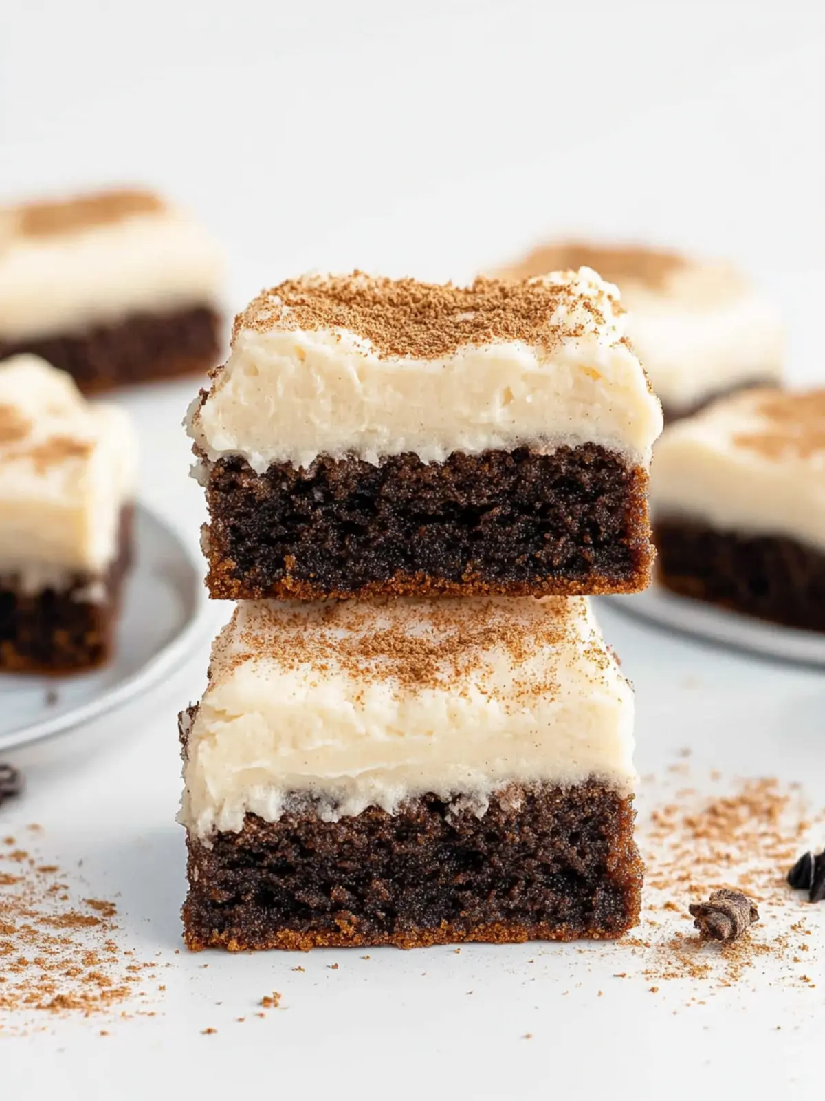 Delicious Frosted Gingerbread Cookie Bars (Vegan) to Savor 4 Frosted Gingerbread Cookie Bars (Vegan)