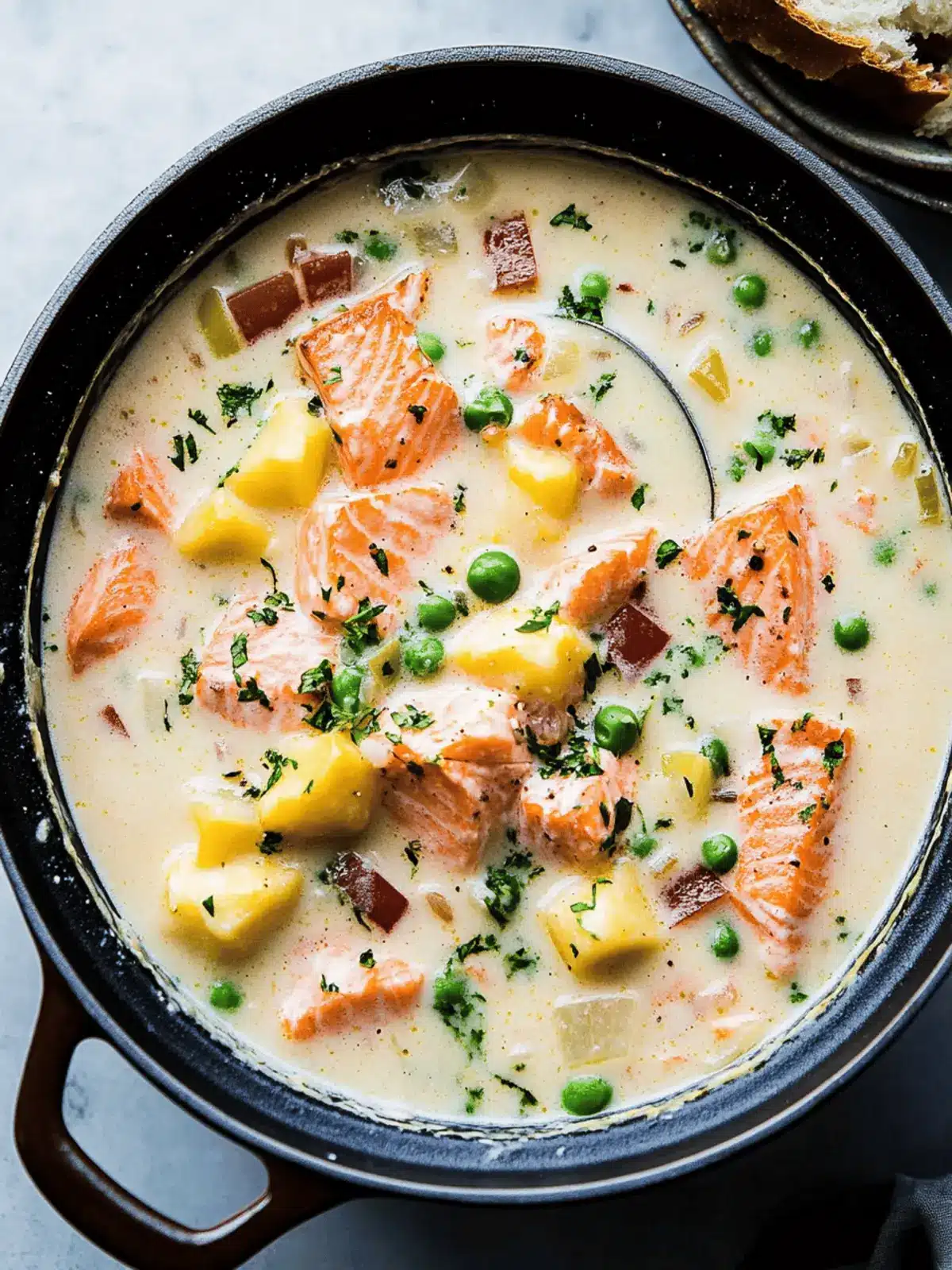 Creamy Salmon Chowder Bursting with Flavor and Comfort 3 Salmon Chowder