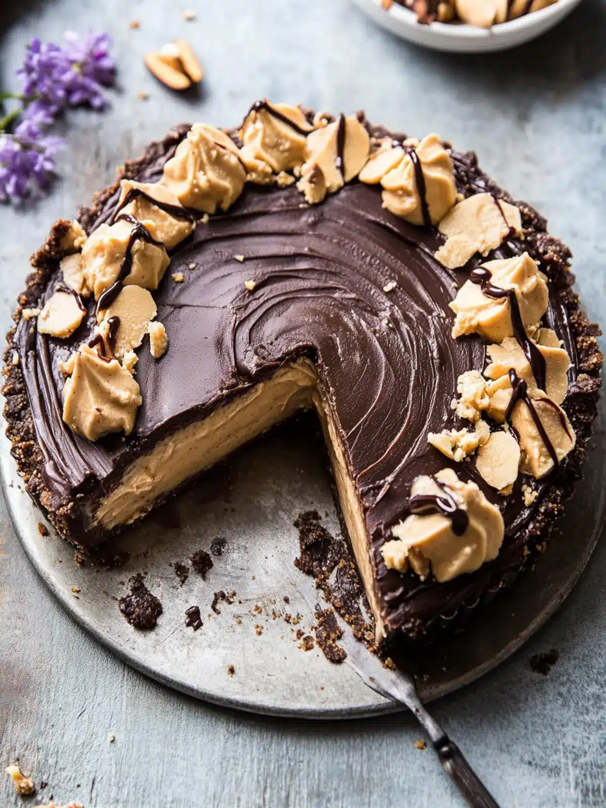 Frozen Peanut Butter Cup Pie That Will Melt Your Heart 3 Frozen Peanut Butter Cup Pie