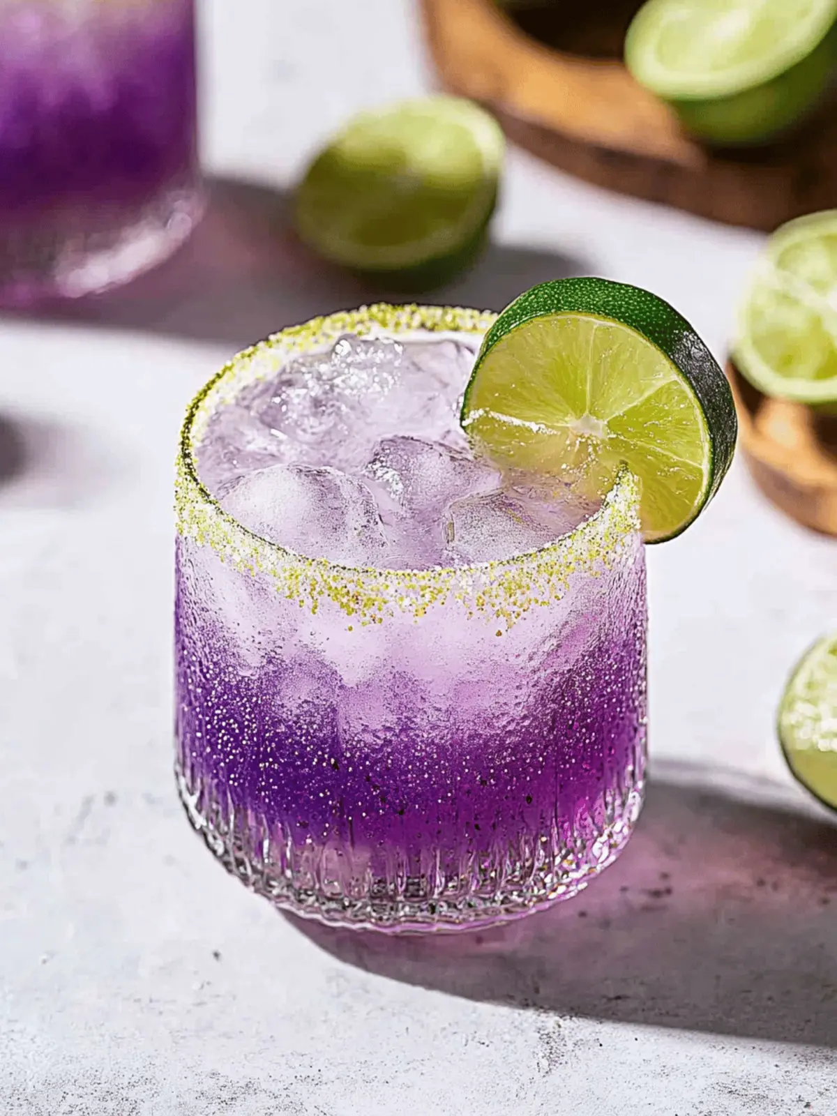 Galaxy Margarita: Stunning Color-Change Cocktail Recipe 2 Galaxy Margarita