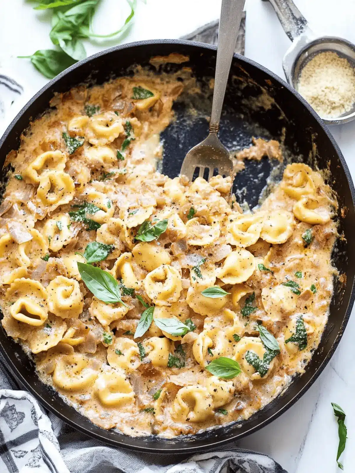 Baked Tortellini Skillet: 30-Minute Comfort Food Delight 3 Baked Tortellini Skillet