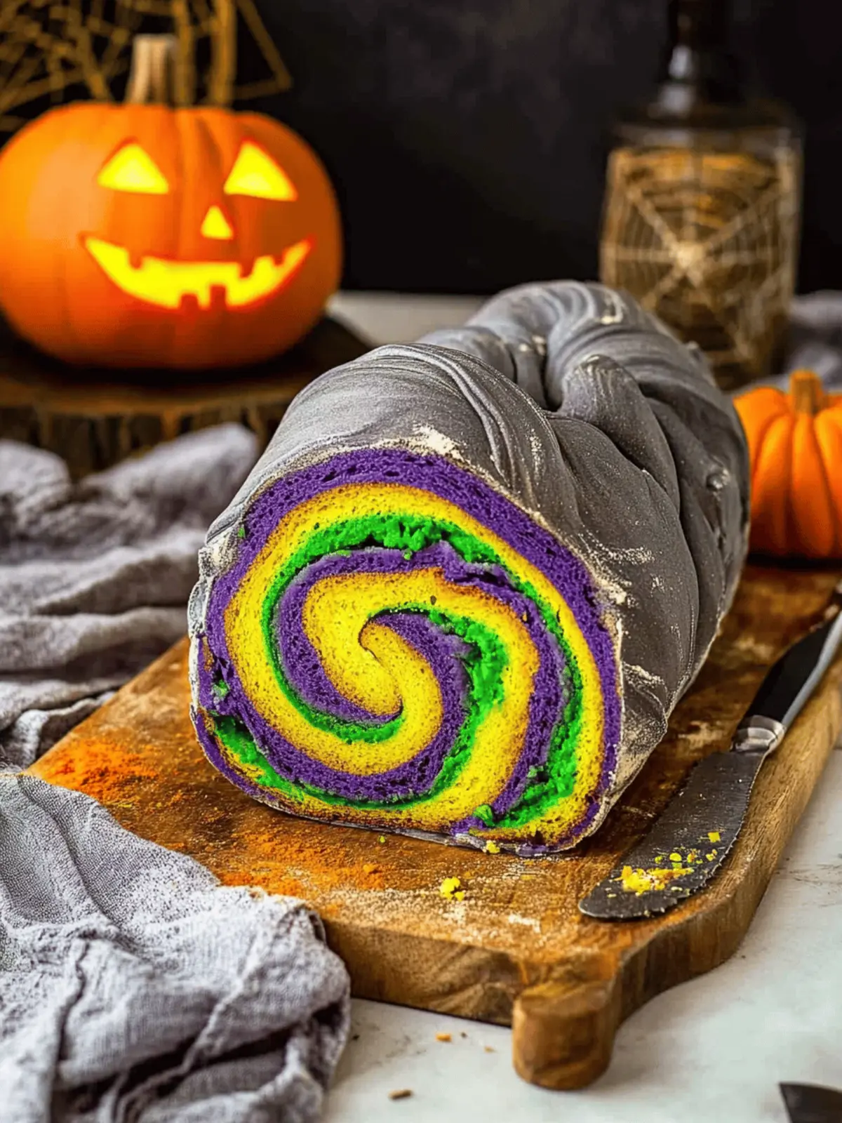 Colorful Halloween Bread: Fun for the Whole Family! 2 Halloween Bread