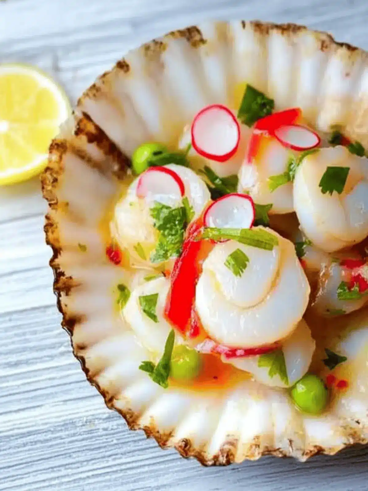 Zesty Spicy Scallop Ceviche: A Refreshing Taste Adventure 3 Spicy Scallop Ceviche