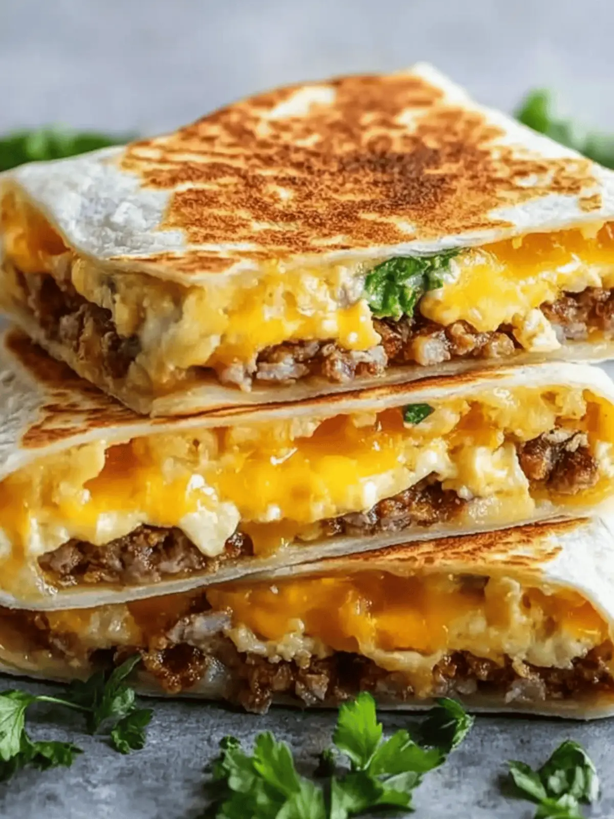 Ultimate Breakfast Crunchwrap: Quick, Tasty Morning Boost 2 Ultimate Breakfast Crunchwrap