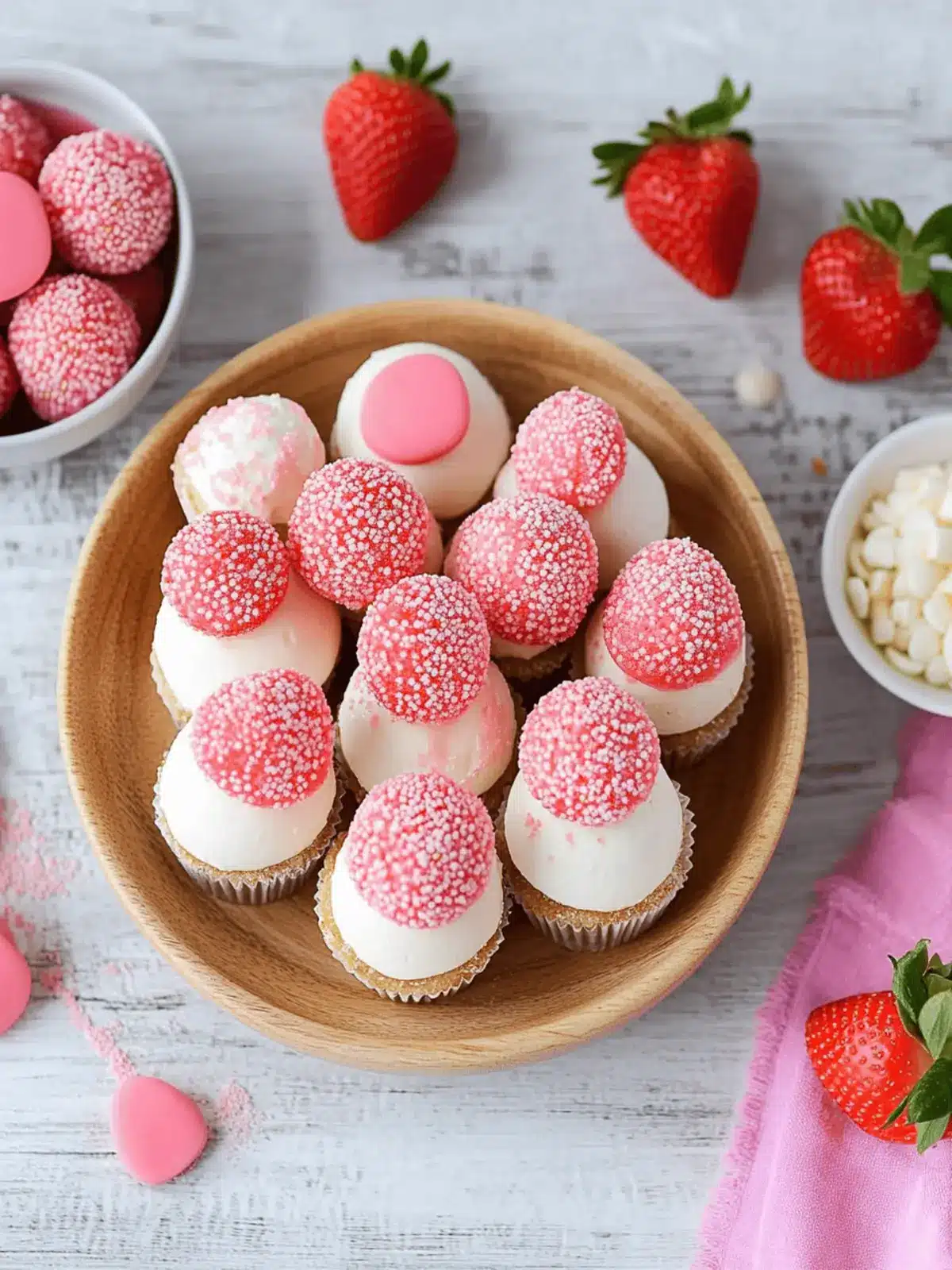 Irresistible Strawberry Cheesecake Bites You Can Make Today 4 Strawberry Cheesecake Bites