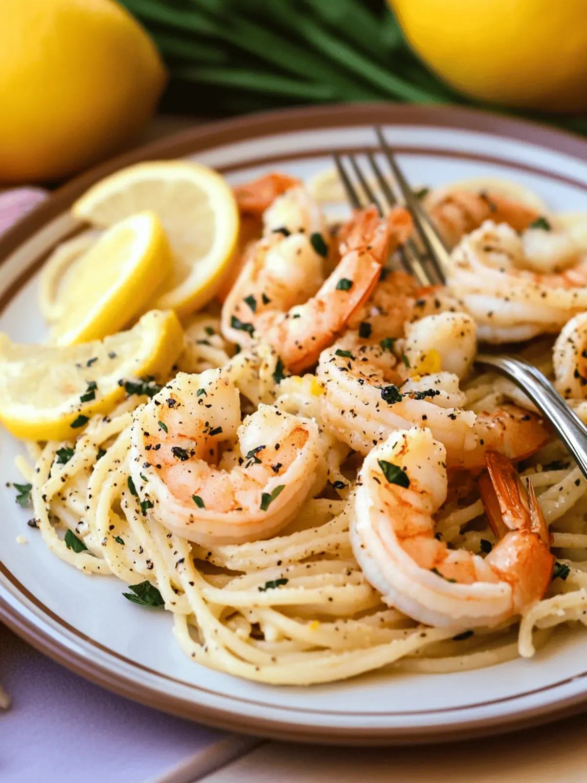 Baked Lemon Garlic Shrimp with Pasta in 30 Minutes Delight 3 Baked Lemon Garlic Shrimp with Pasta