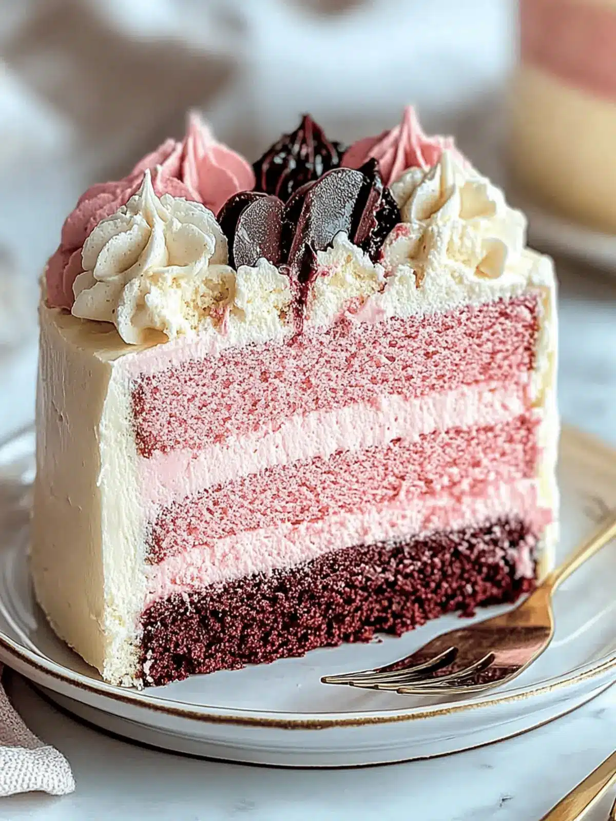 Irresistible Neapolitan Cake: Three Layers of Bliss 4 Neapolitan Cake