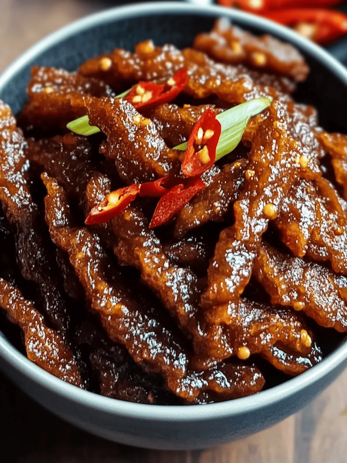 Crispy Chilli Beef: Your New Favorite Quick Dinner Delight 2 Crispy Chilli Beef