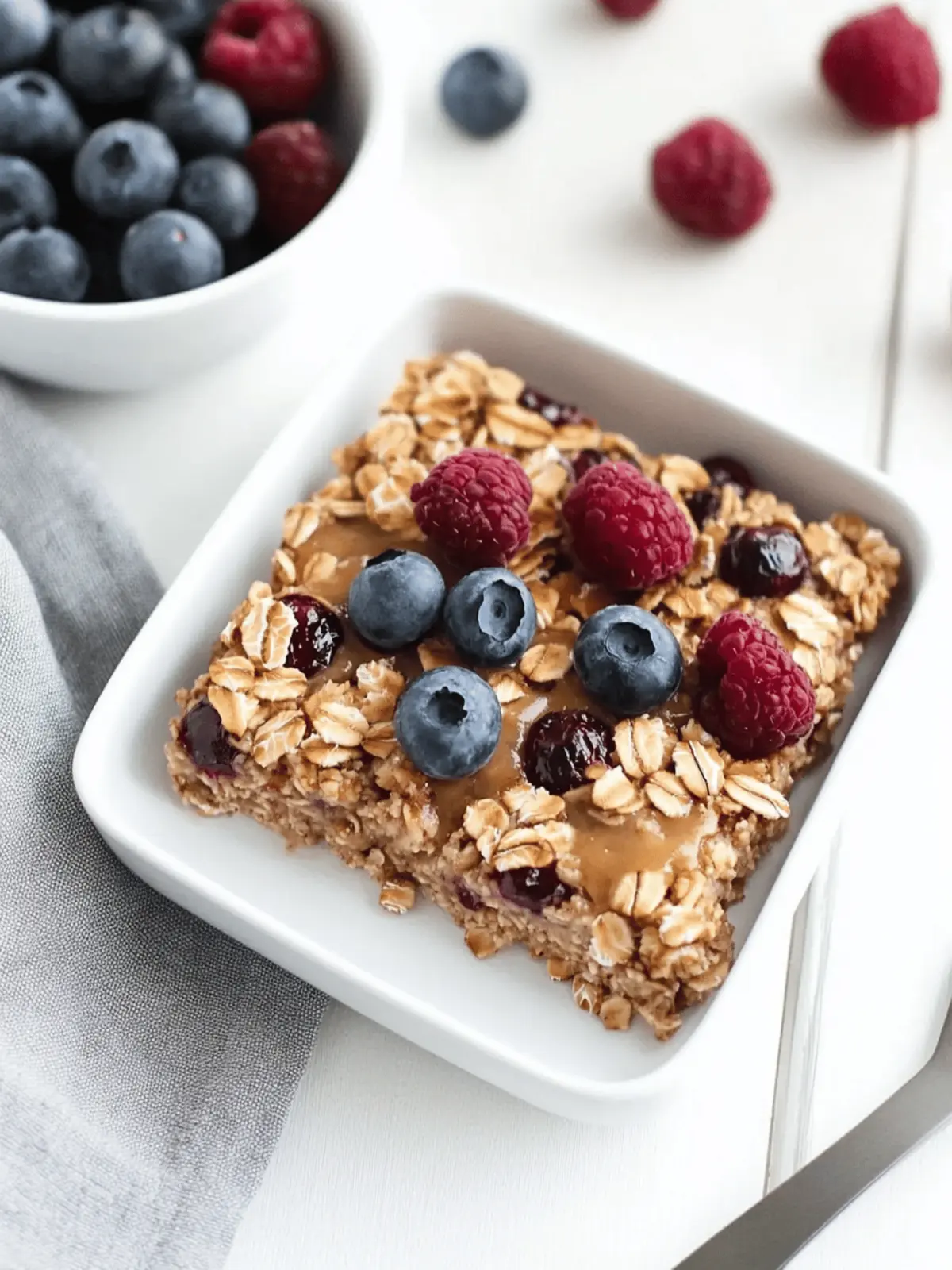 Vegan Baked Oatmeal Bliss with Applesauce and Fruit Boosts 3 Vegan Baked Oatmeal