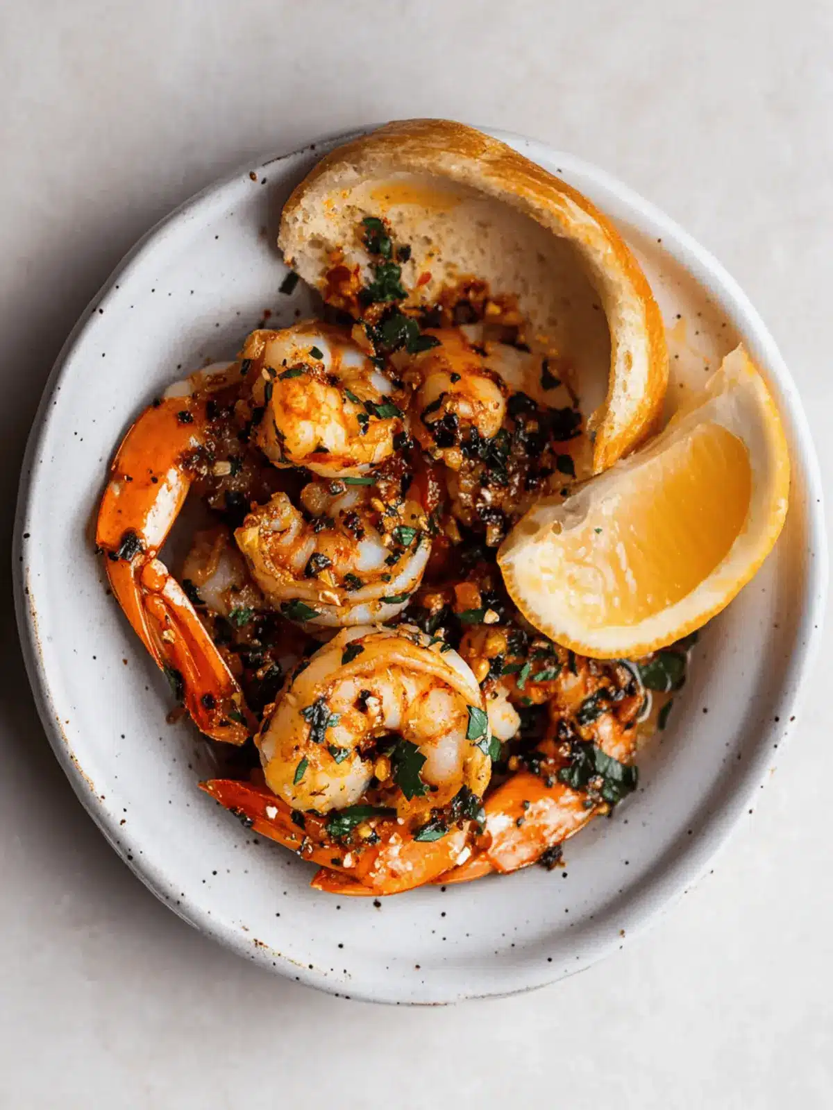 Spicy Calabrian Shrimp with Herb Butter: A Flavor Bomb! 2 Spicy Calabrian Shrimp