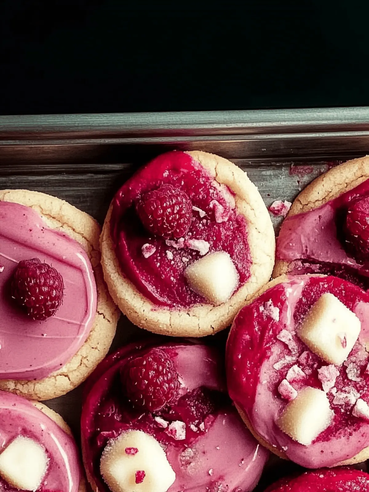 Deliciously Soft Raspberry White Chocolate Sugar Cookies 4 Raspberry White Chocolate Sugar Cookies