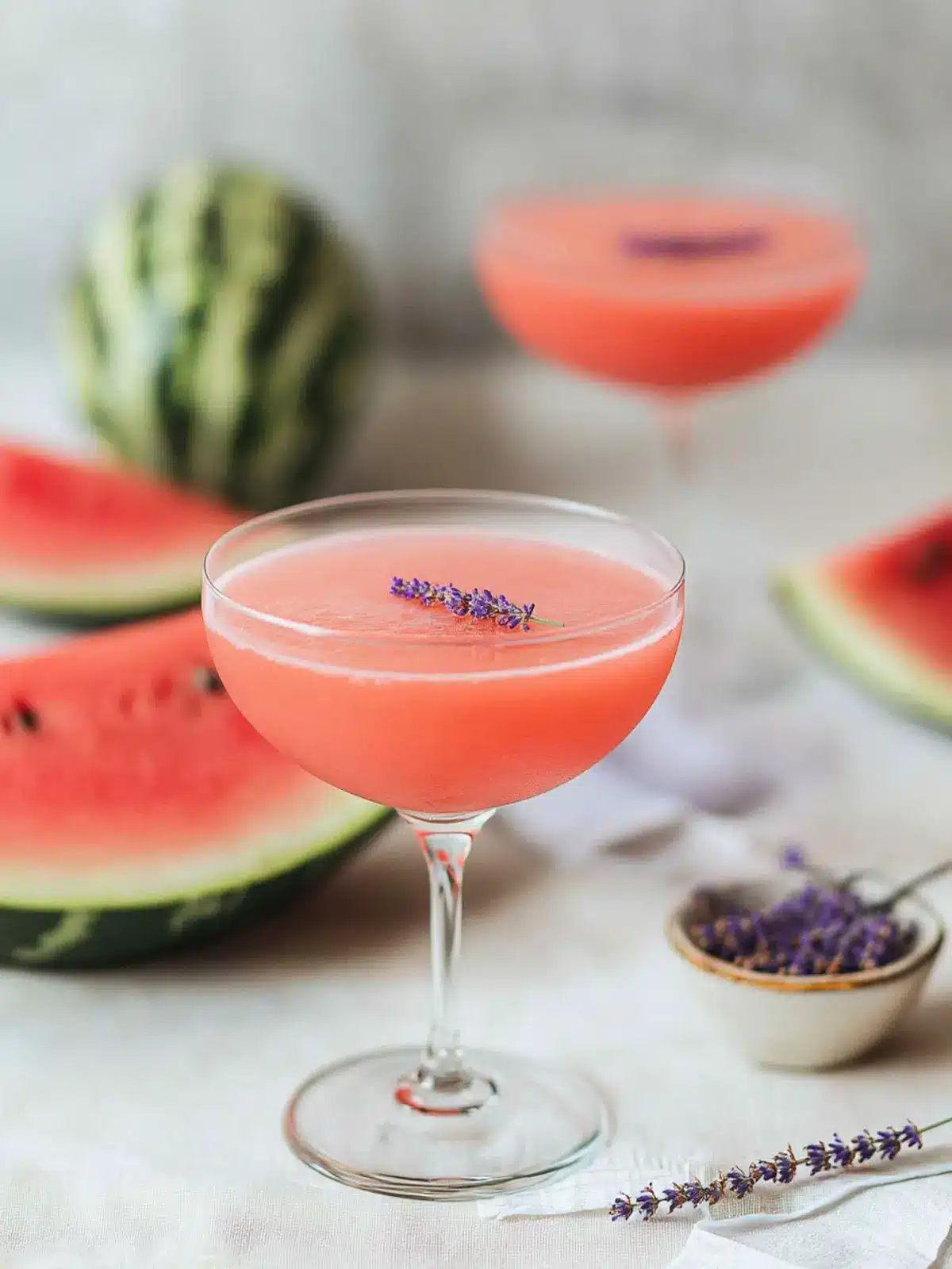 Refreshing Watermelon Lavender Daiquiri for a Summer Chill 4 Watermelon Lavender Daiquiri