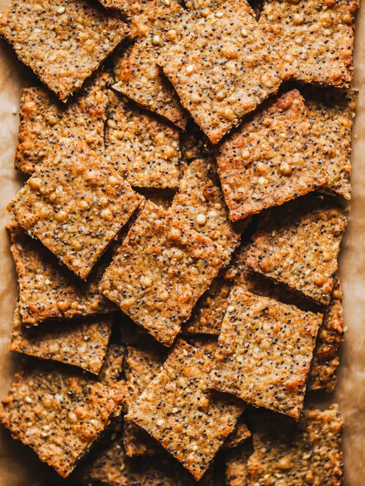 Delicious Chickpea Seed Crackers You Can Make at Home 2 Chickpea Seed Crackers