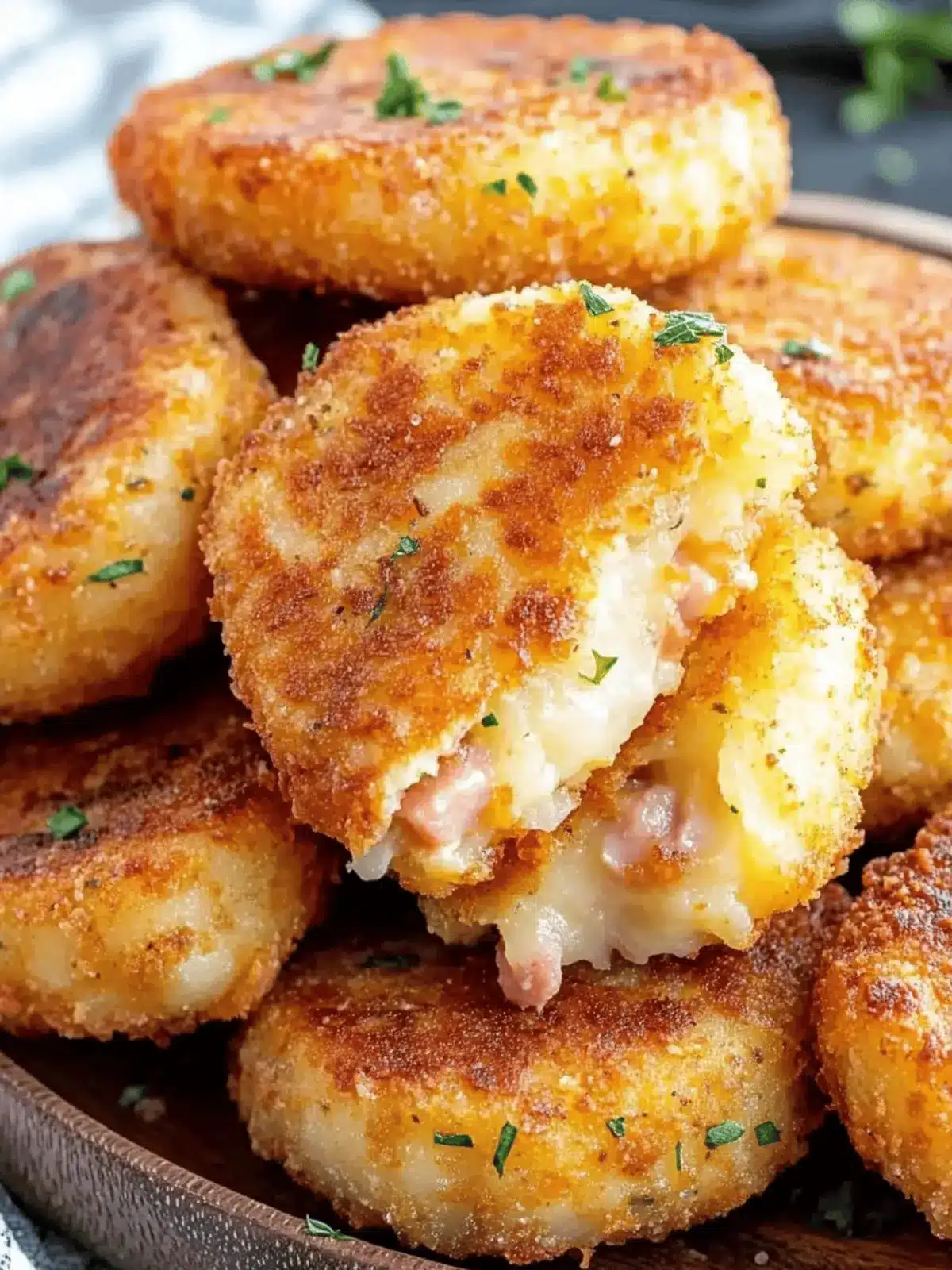 Savory Ham and Cheese Potato Croquettes You ll Crave 2 Ham and Cheese Potato Croquettes