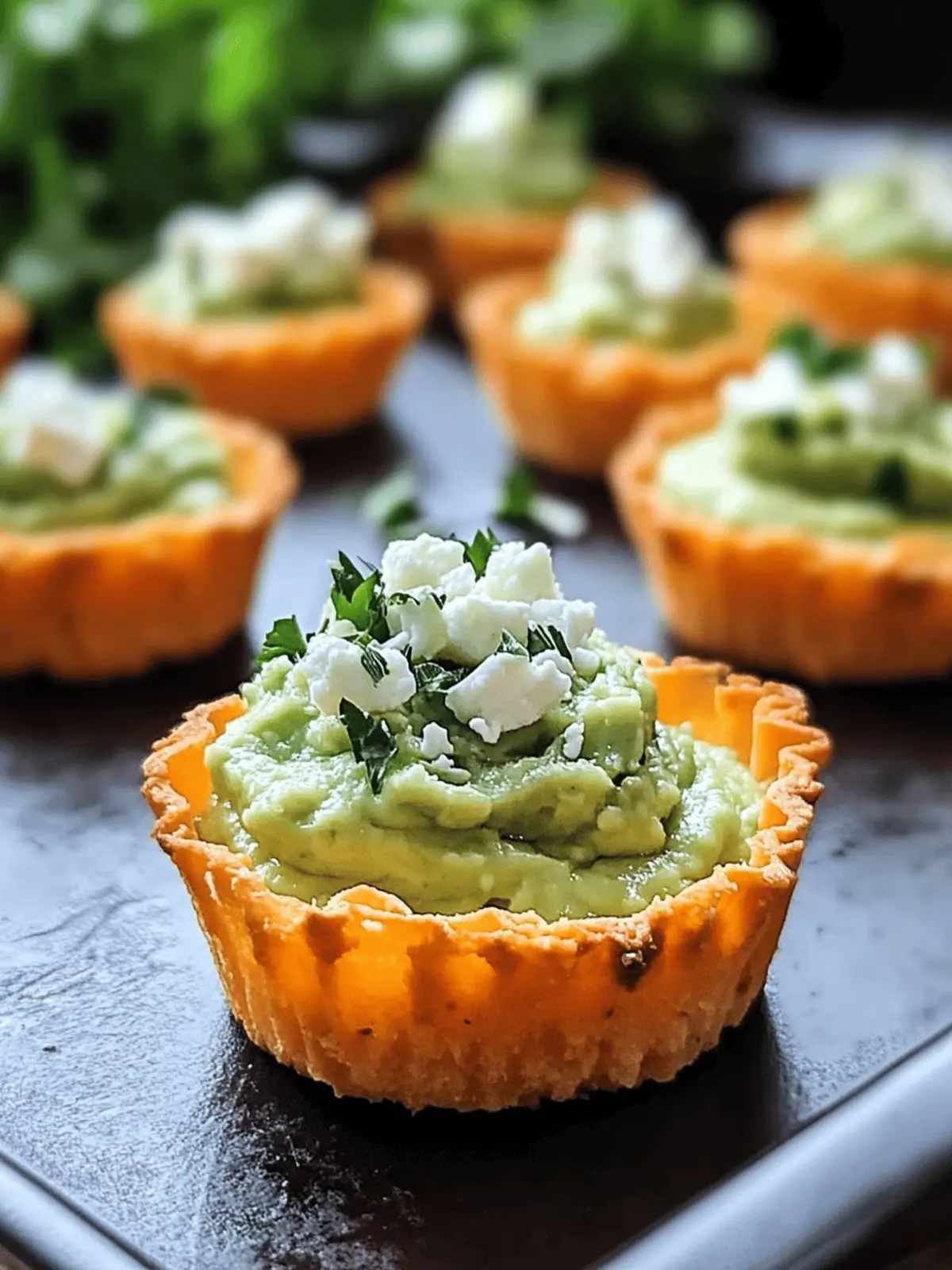 Cheddar Cups with Avocado Feta Mousse for Festive Fun 2 Cheddar Cups with Avocado Feta Mousse