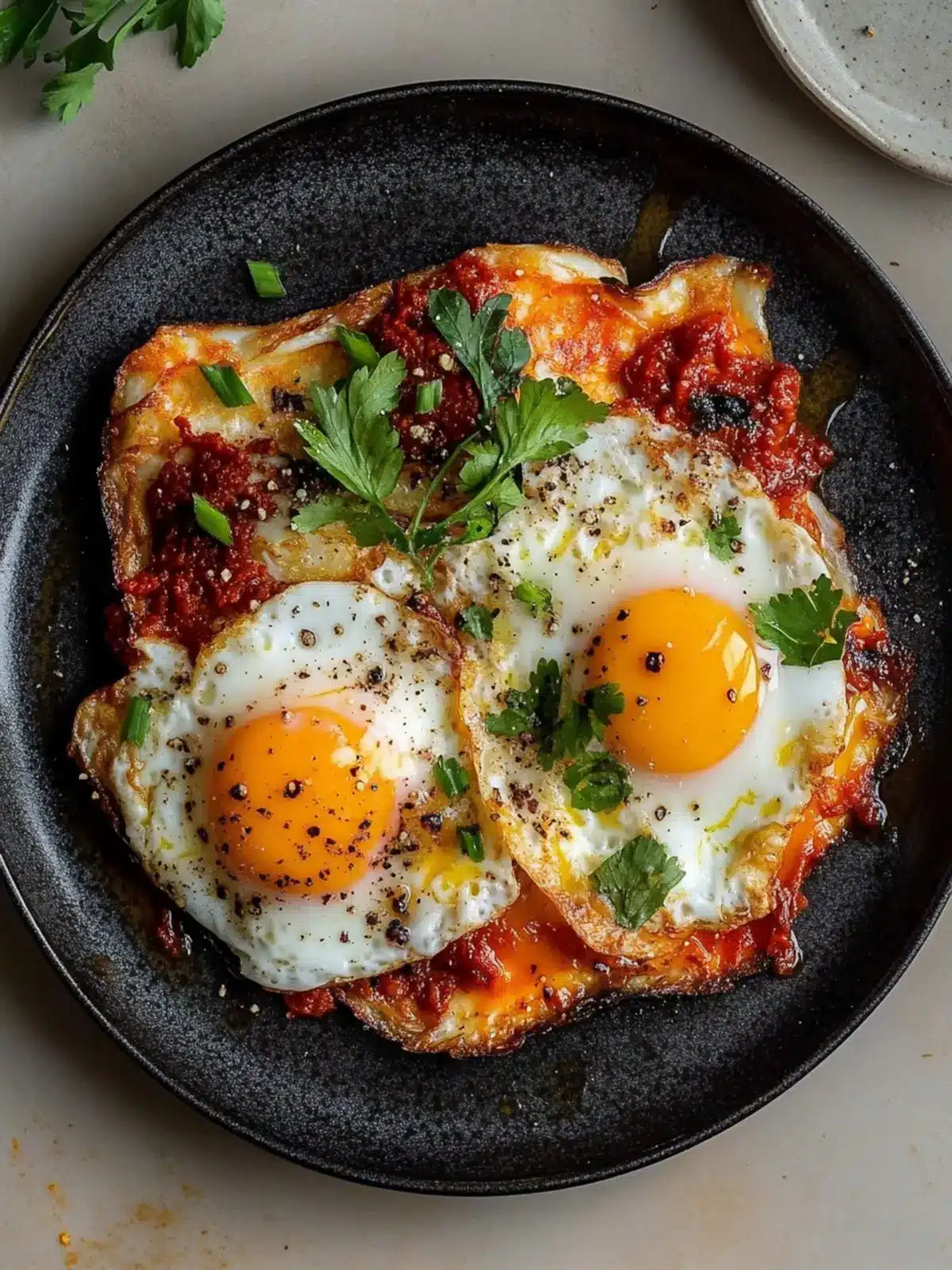 Nduja & Honey Fried Eggs: A Bold Breakfast Delight 4 Nduja & Honey Fried Eggs