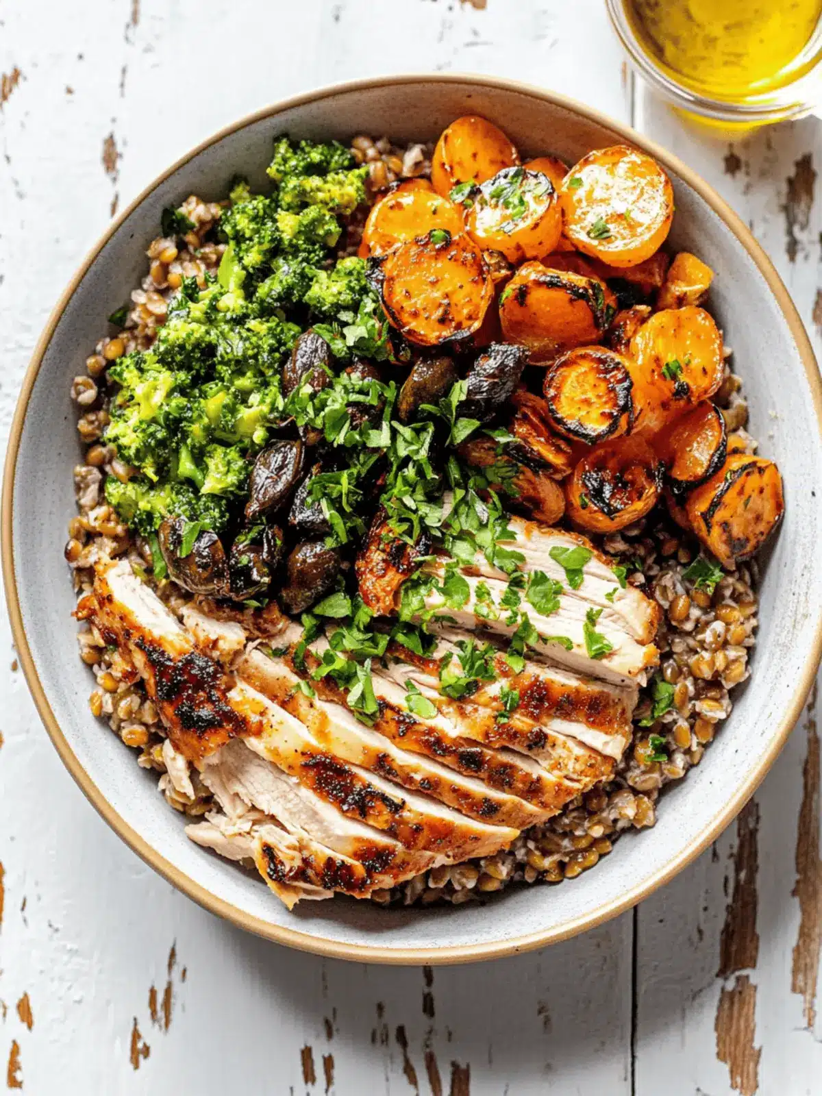 Delicious Roasted Chicken Farro Protein Bowls for Every Craving 3 Roasted Chicken Farro Protein Bowls