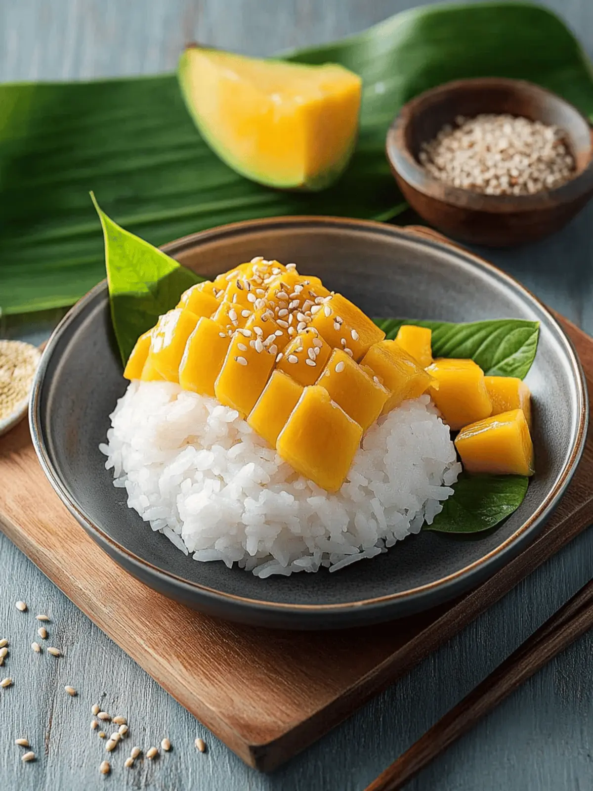 Thai Mango Sticky Rice Delight 3 Thai Mango Sticky Rice