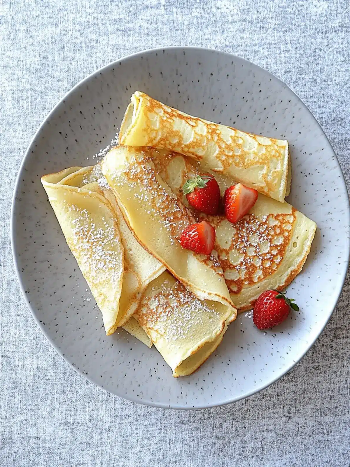Gluten Free Crepes Made Easy: Sweet or Savory Perfection 4 Gluten Free Crepes