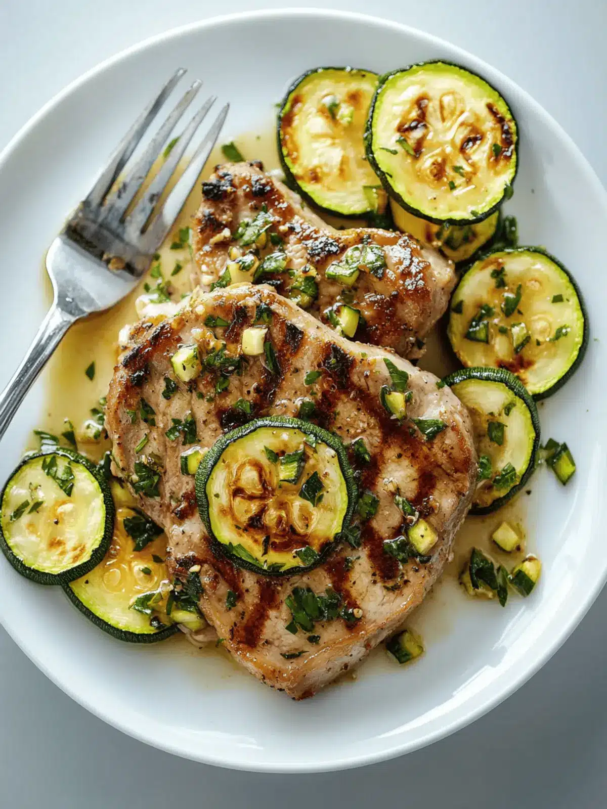 Quick Pork Chops with Zucchini for a Flavorful Dinner Rush 2 Quick Pork Chops with Zucchini