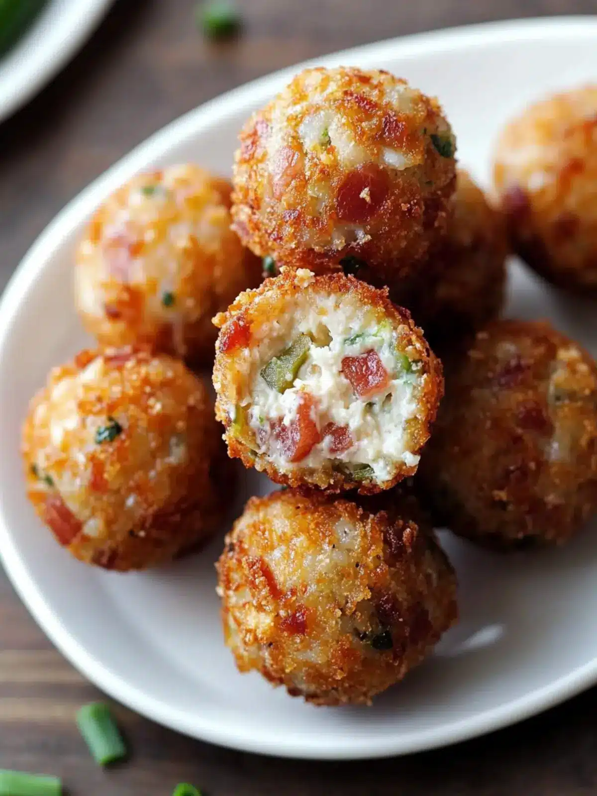 Irresistible Bacon Jalapeño Cream Cheese Balls for Every Party 3 Bacon Jalapeño Cream Cheese Balls