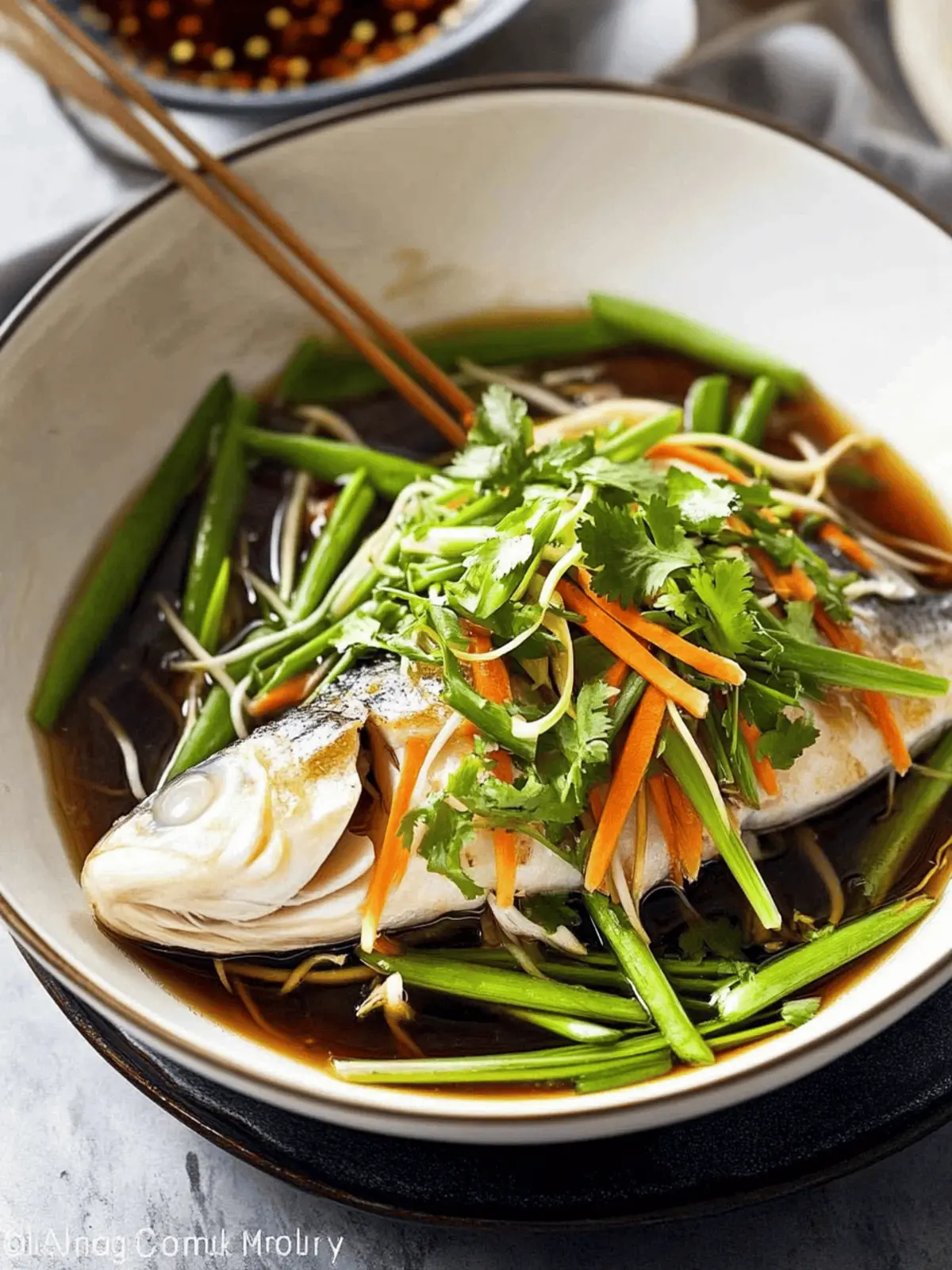 Delicious Steamed Fish with Ginger and Soy Sauce Recipe 4 Steamed Fish with Ginger and Soy Sauce