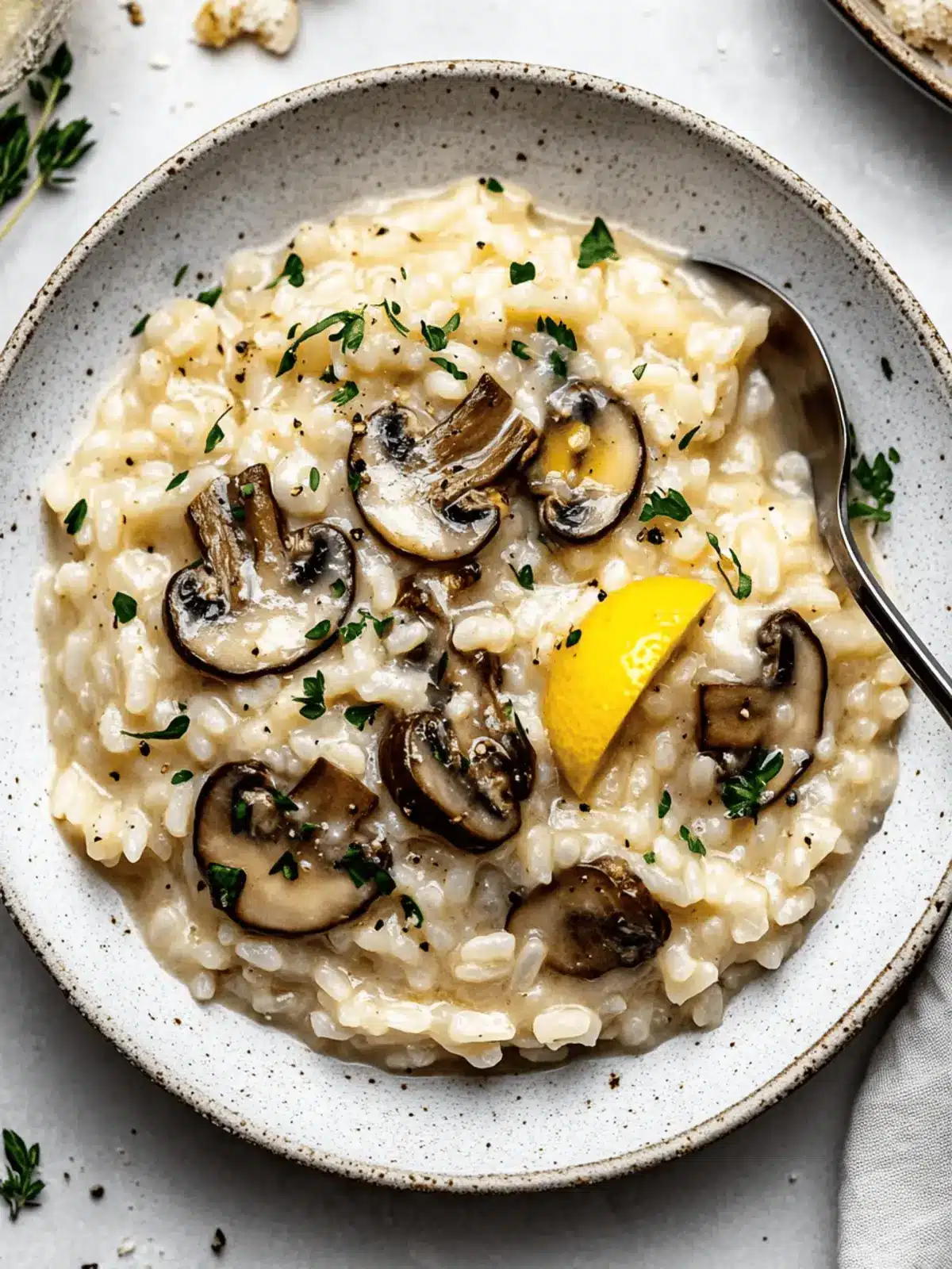 Creamy Mushroom Risotto Comforting Flavor for Every Occasion 3 Mushroom Risotto