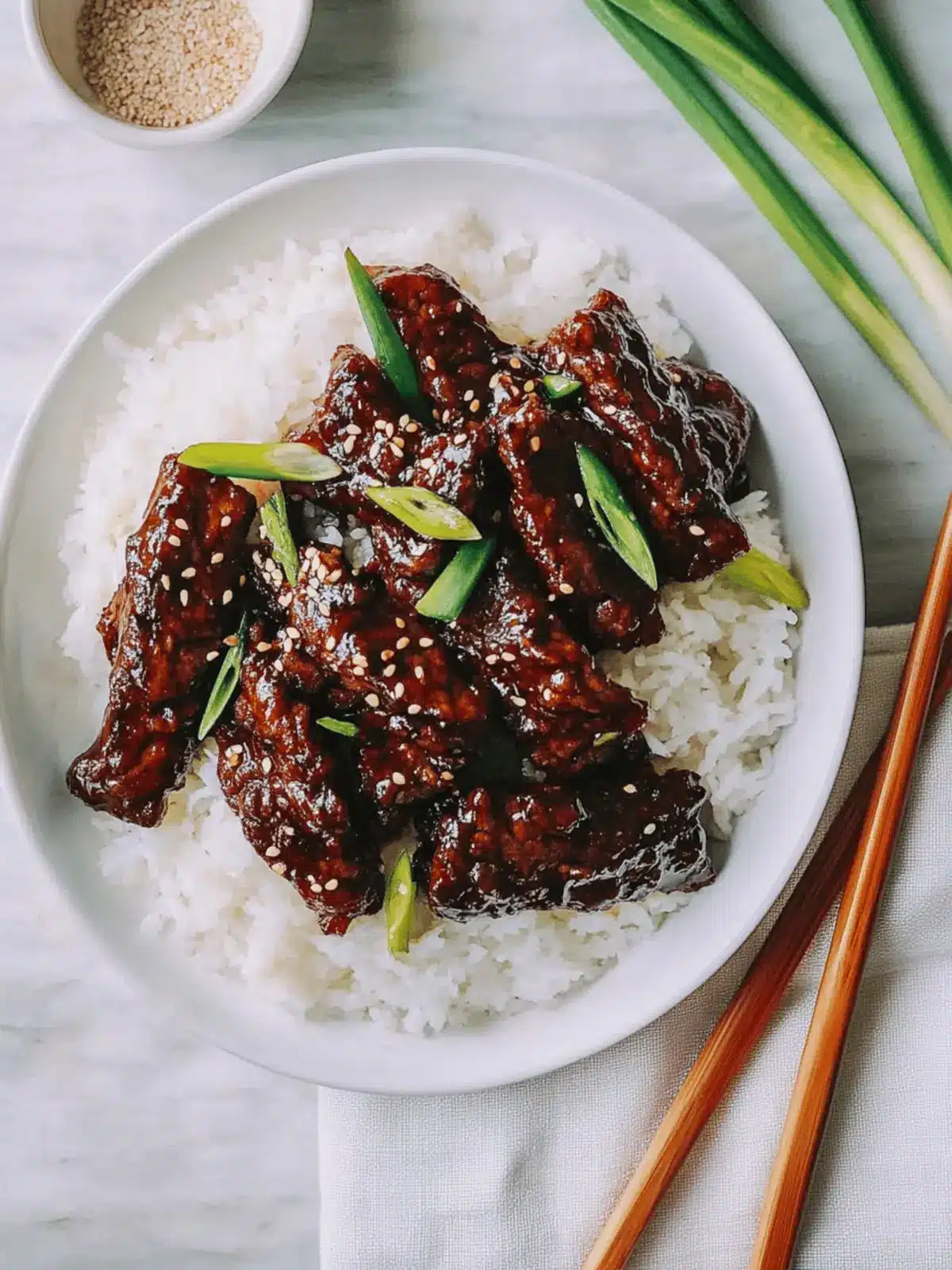 Mongolian Beef Made Easy: Less Sweet, Full of Flavor 3 Mongolian Beef
