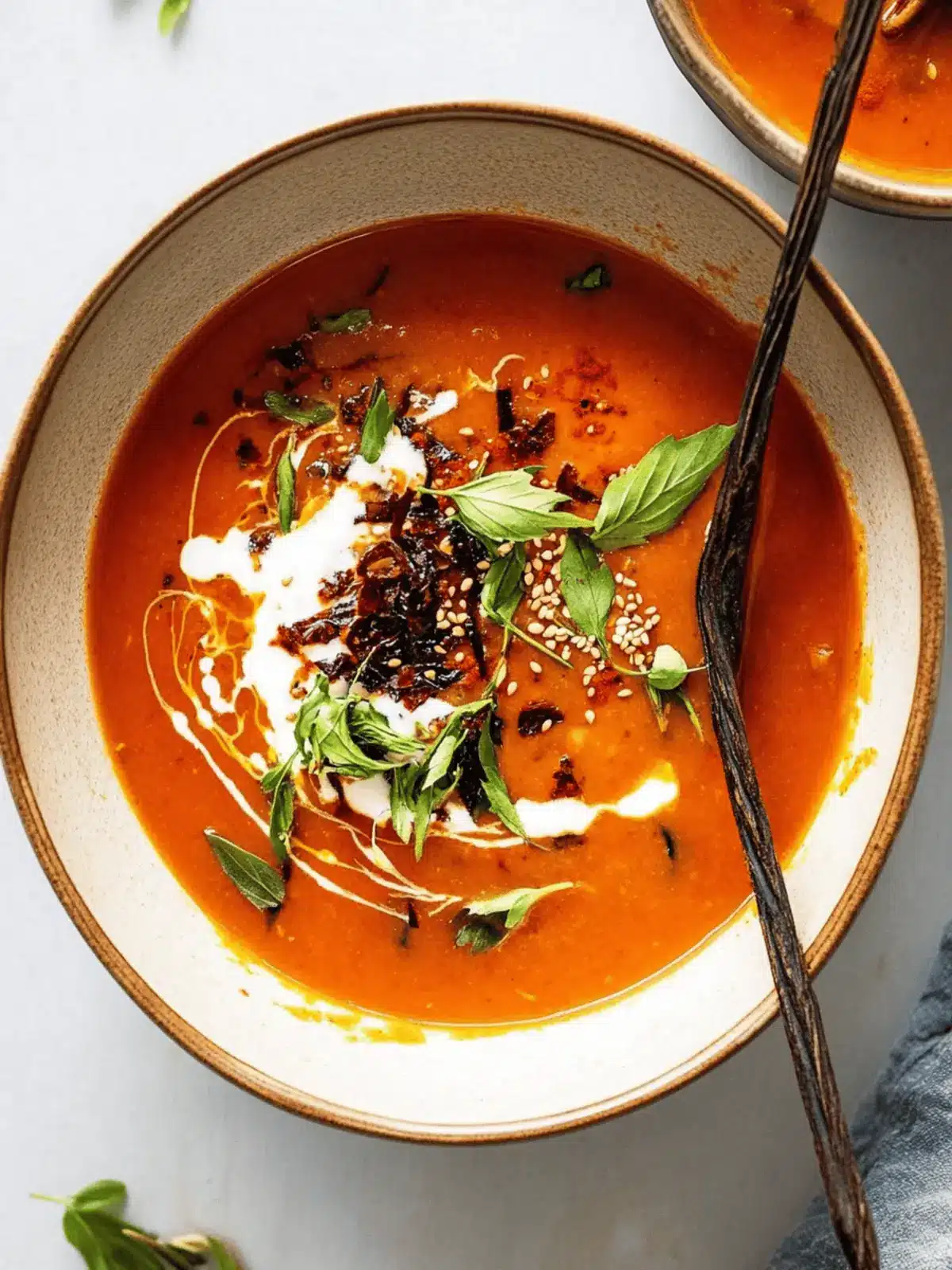 Warm Up with Spicy Caramelized Gochujang Tomato Soup 2 Caramelized Gochujang Tomato Soup