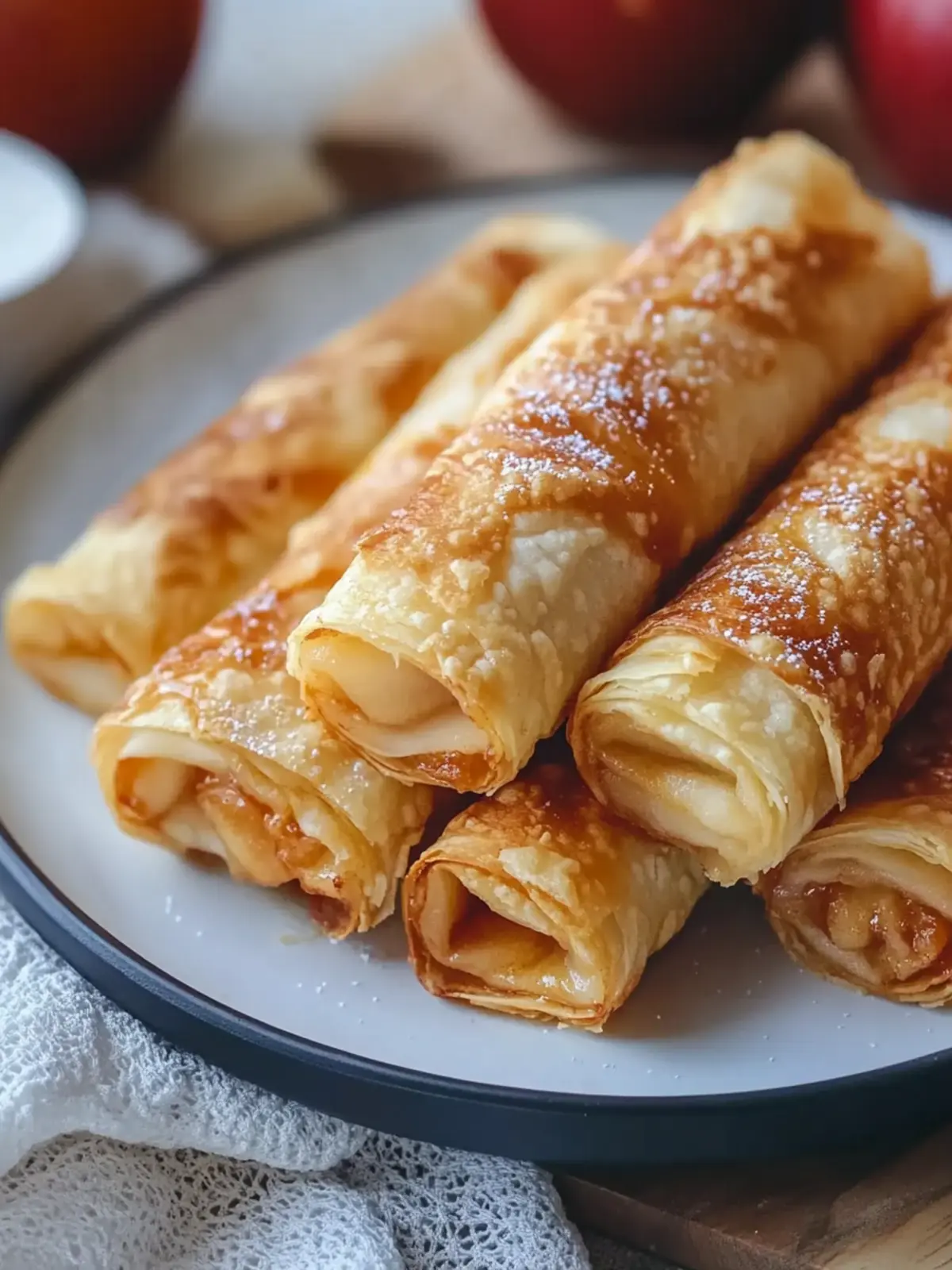 Crispy Air Fryer Apple Pie Taquitos You ll Crave Today 4 Air Fryer Apple Pie Taquitos