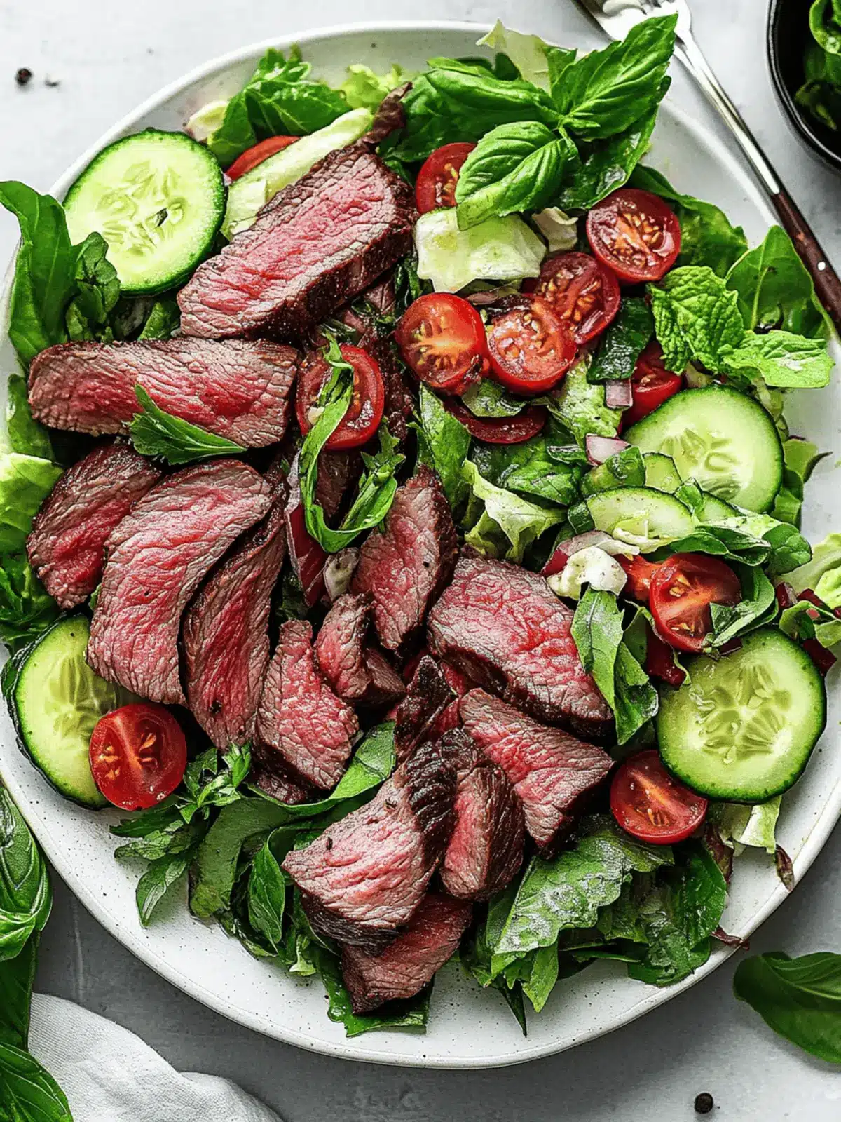 Easy Thai-Inspired Steak Salad: Refreshing Flavor for Summer 4 Easy Thai-inspired Steak Salad
