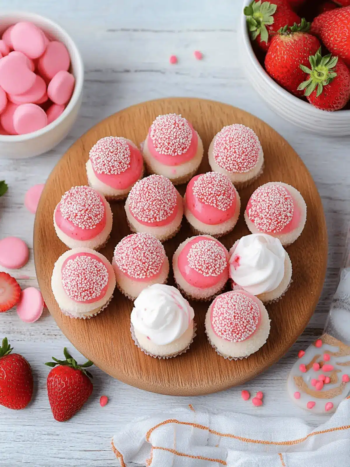 Irresistible Strawberry Cheesecake Bites You Can Make Today 2 Strawberry Cheesecake Bites