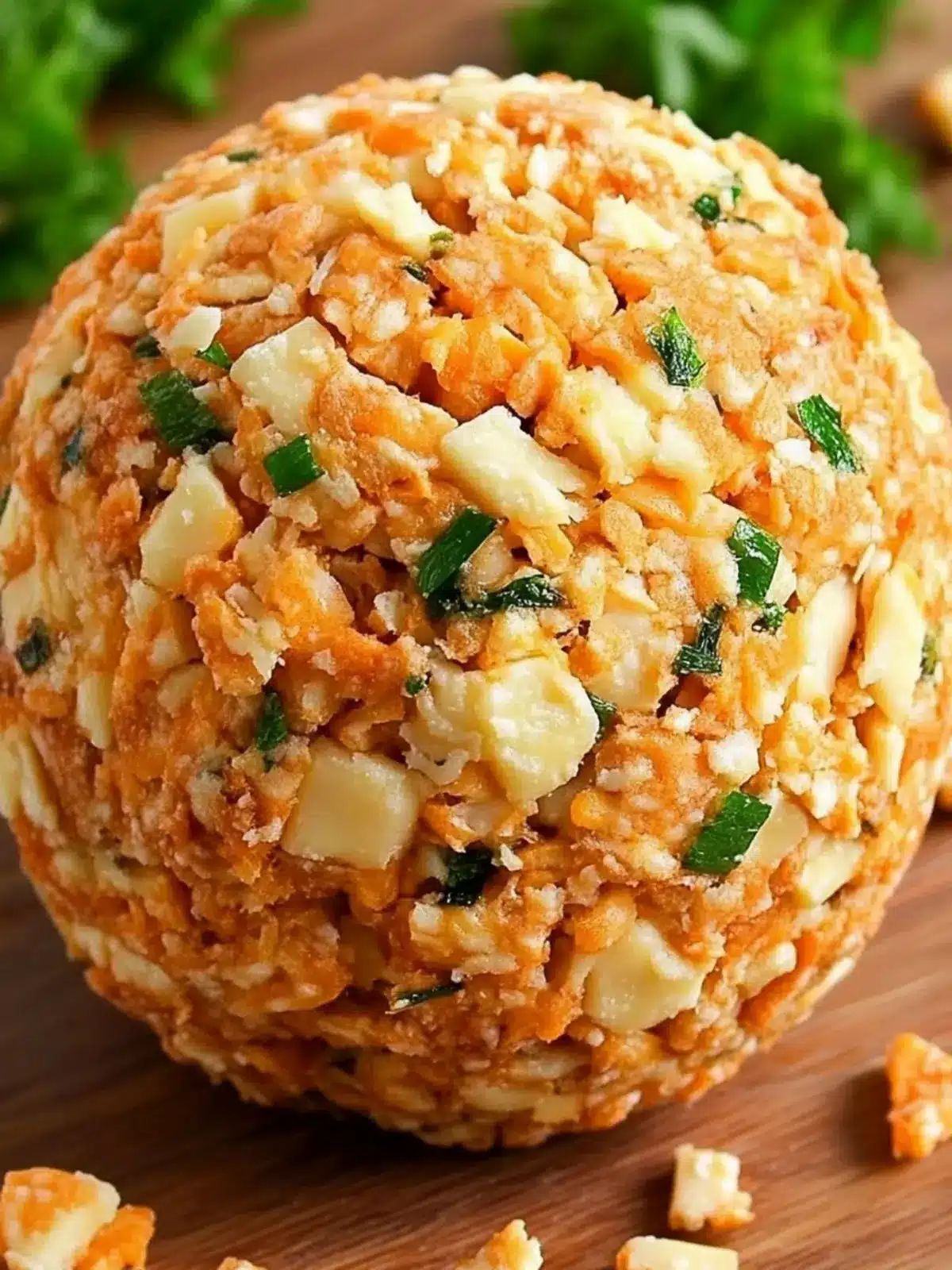 Creamy Ranch Cheddar Cheese Ball Perfect for Parties 2 Ranch Cheddar Cheese Ball