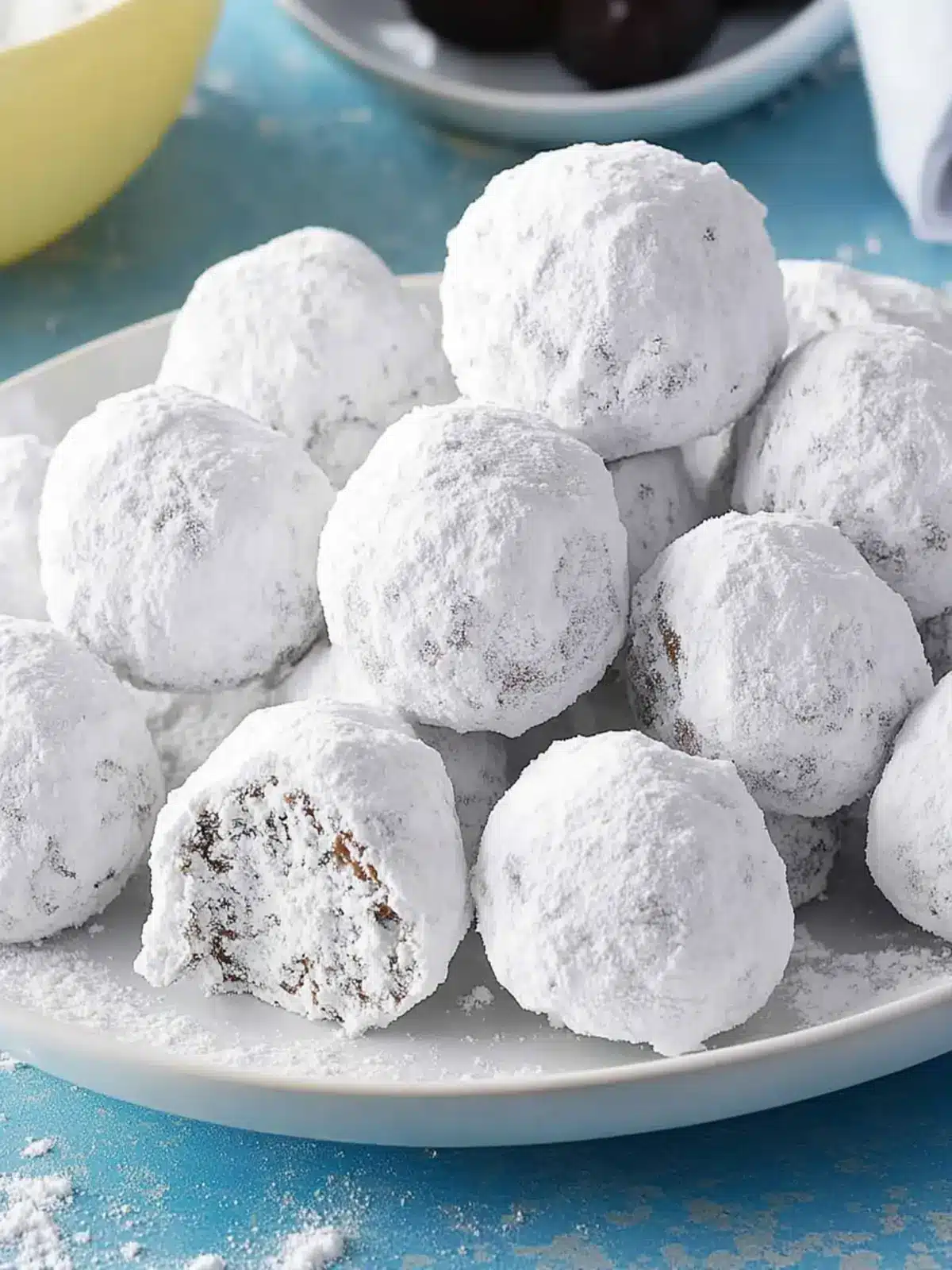 Decadent Chocolate Snowballs: Pure Bliss in Every Bite 4 Chocolate Snowballs